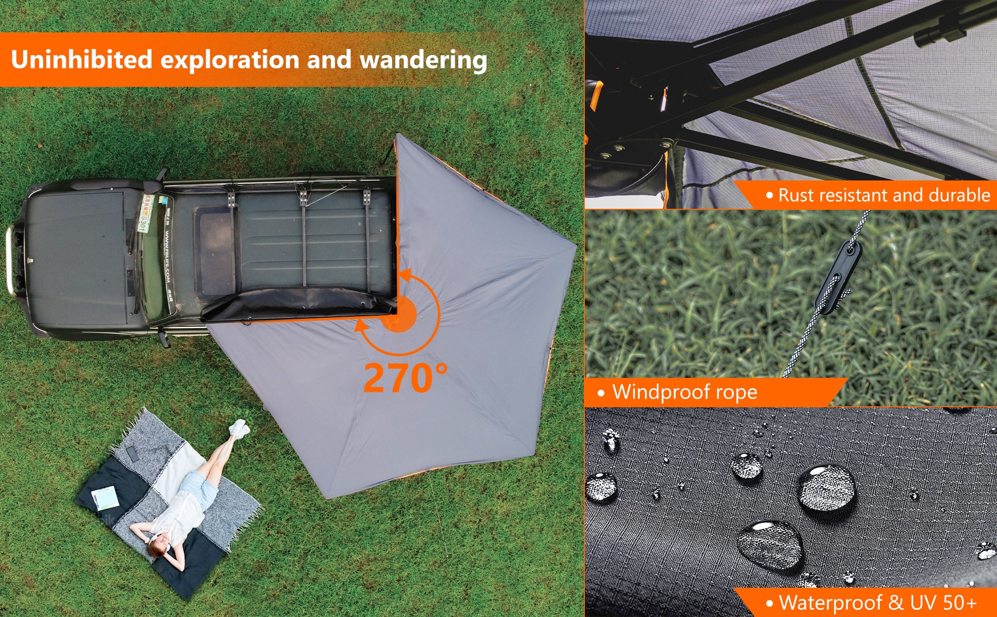Trustmade OR02AW02 tents - View #7