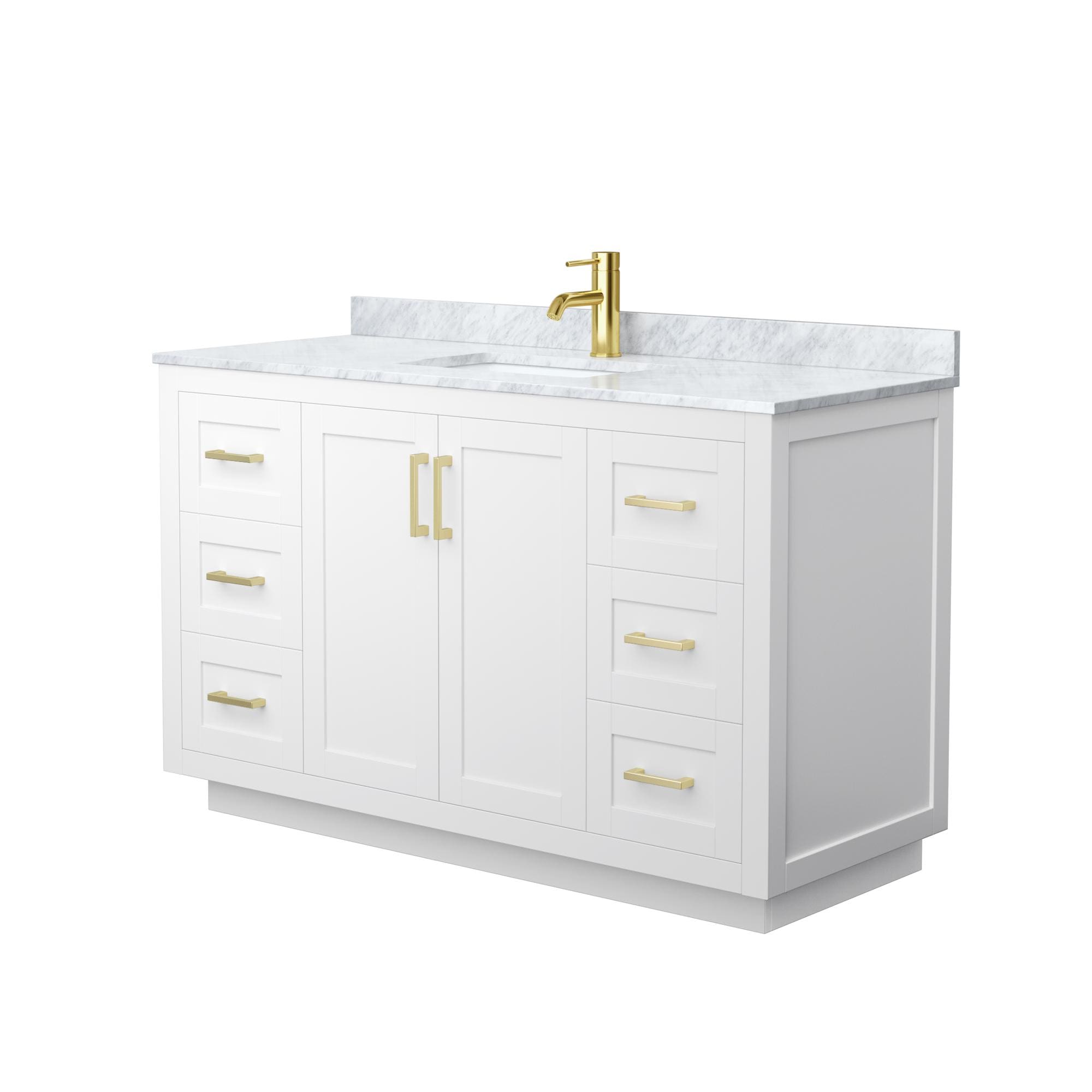 Wyndham Collection WCF292954SWGCMUNSMXX Bath-Vanity-Combo - View #2