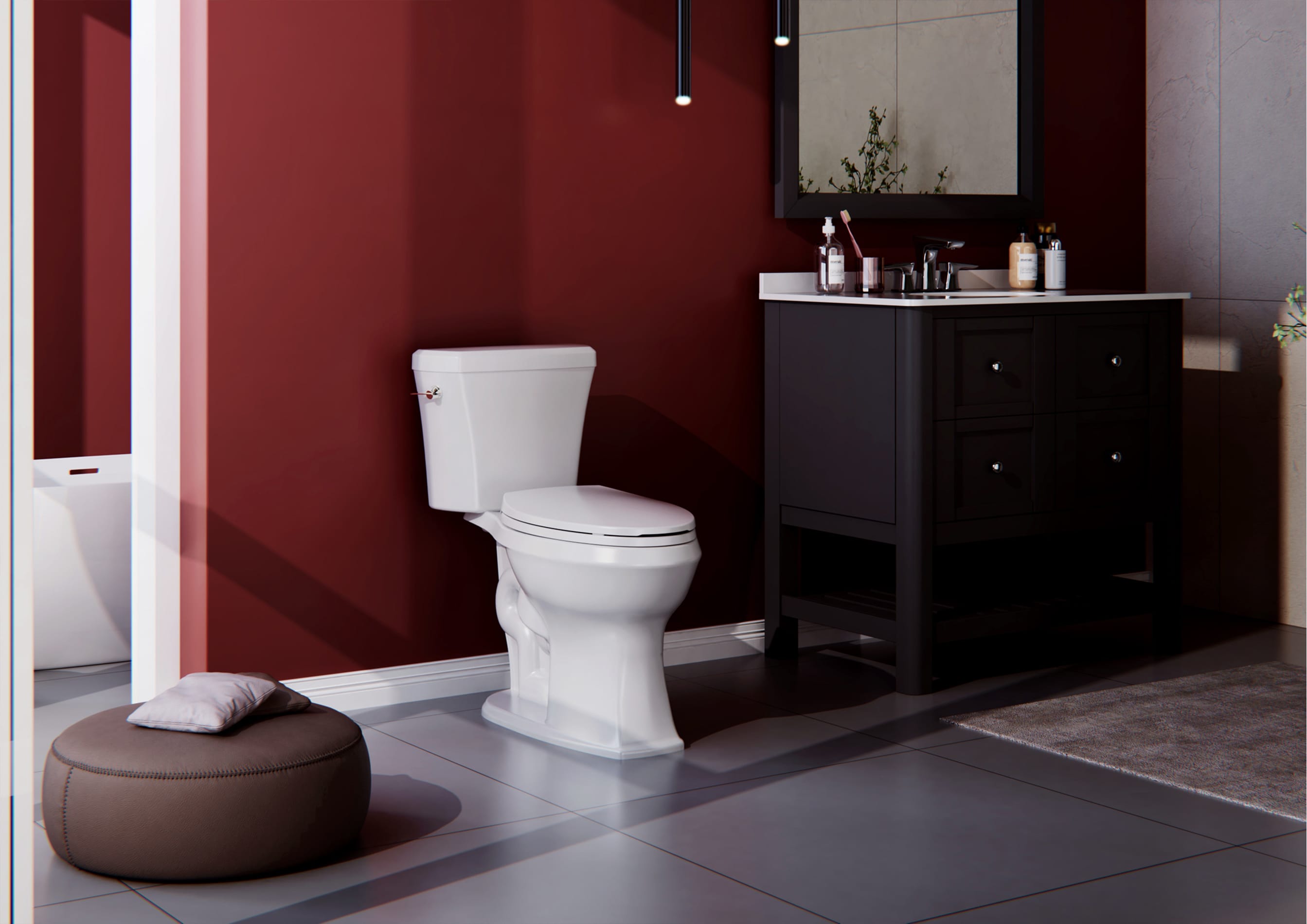 PCP/SCP New York Fusion Bathroom Furniture - Clam Packed Ref DP058207.