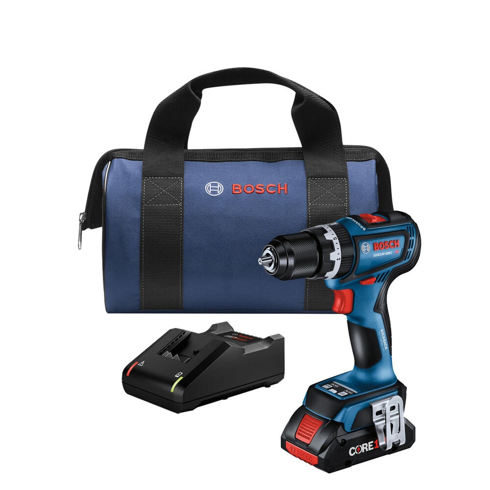 Bosch 1/2-in 18-volt 4-Amp Variable Speed Brushless Cordless Hammer Drill (1-Battery Included) GSB18V-800CB14 Sansujyuku sansujyuku.com