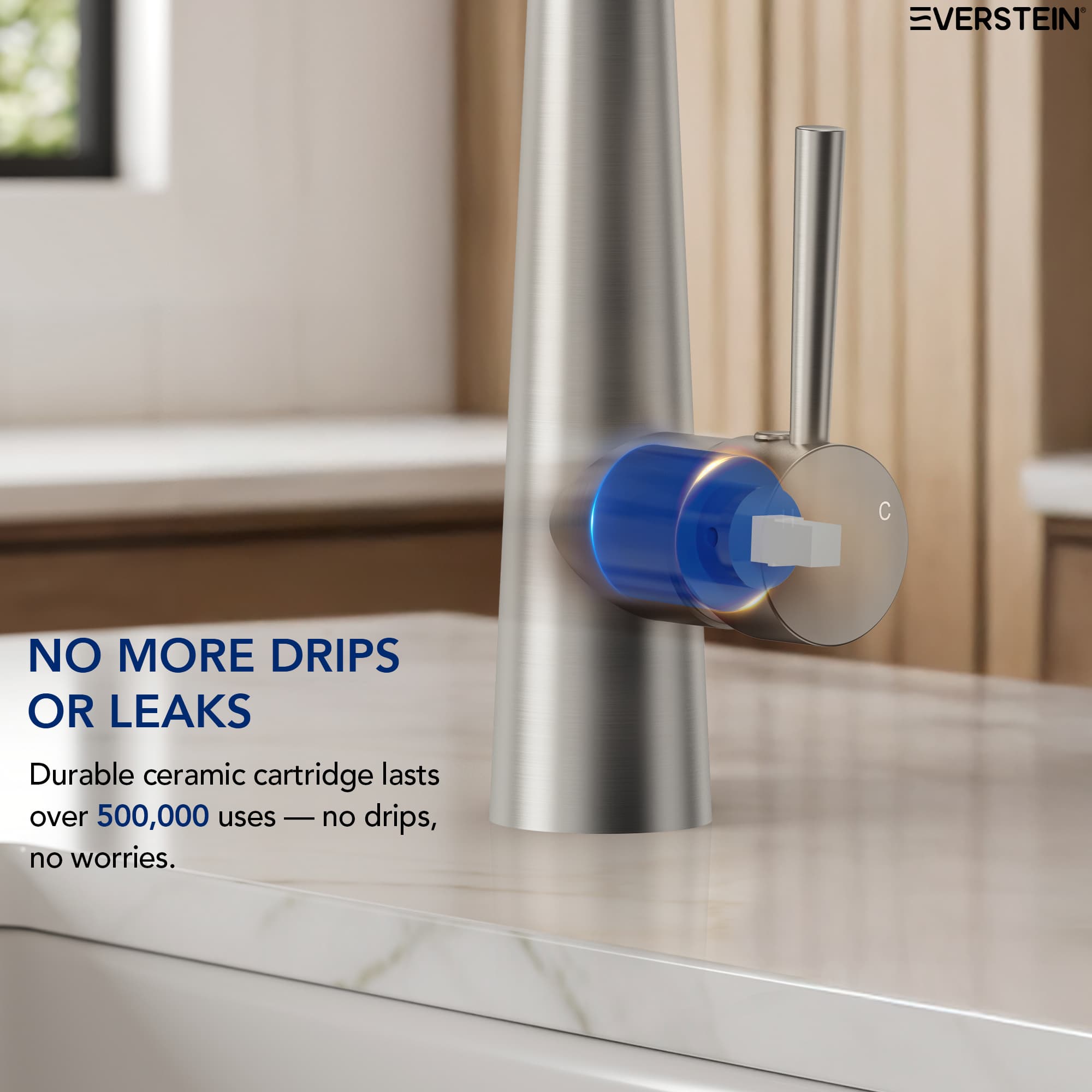 EVERSTEIN SFS-1133-NK Kitchen-Faucets - View #8