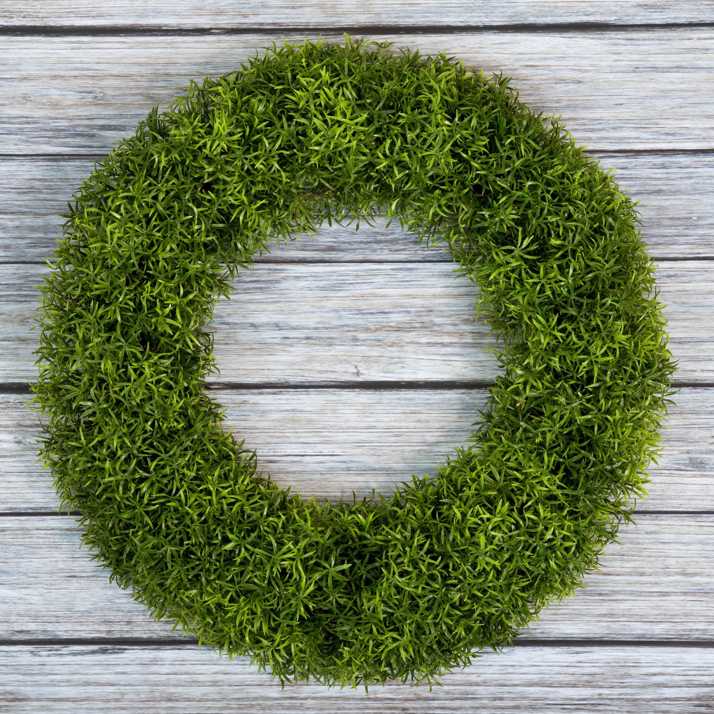 Pure Garden  20-Inch Artificial Foxtail Fern Wreath