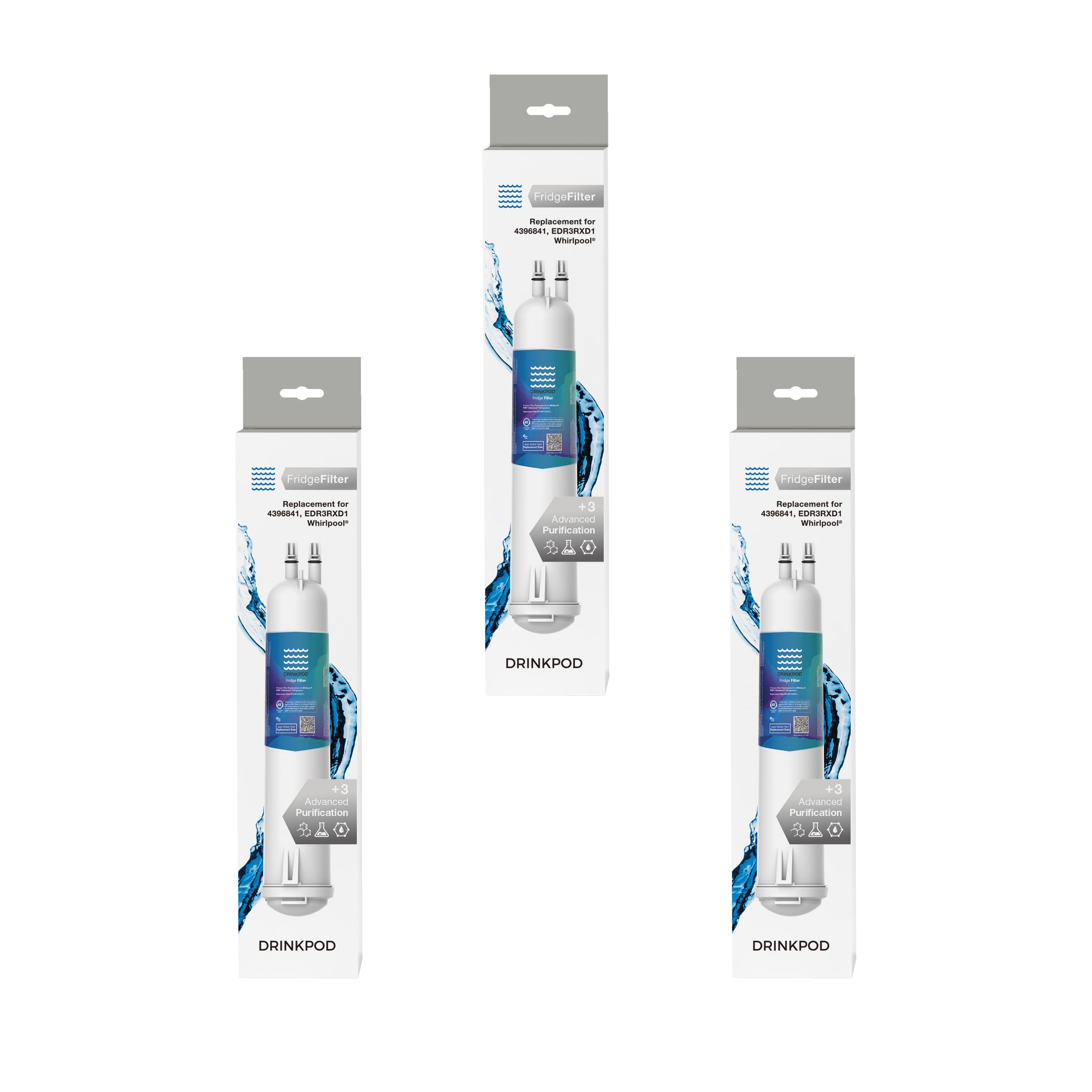 Drinkpod DP-WP4396841-3P Refrigerator-Water-Filters - View #2
