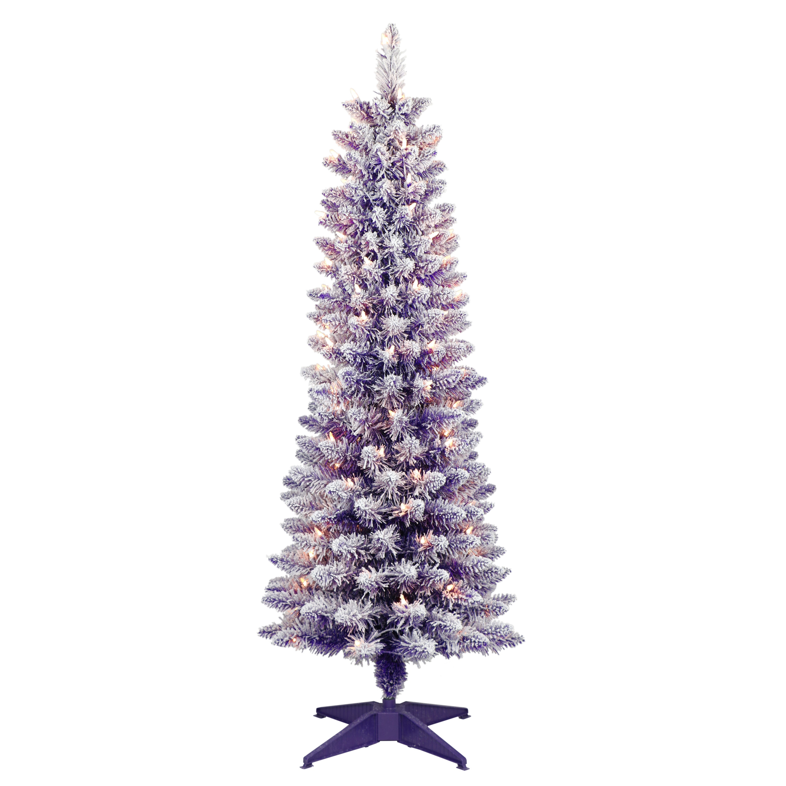 11' Ice Sculpture Christmas Tree - Purple