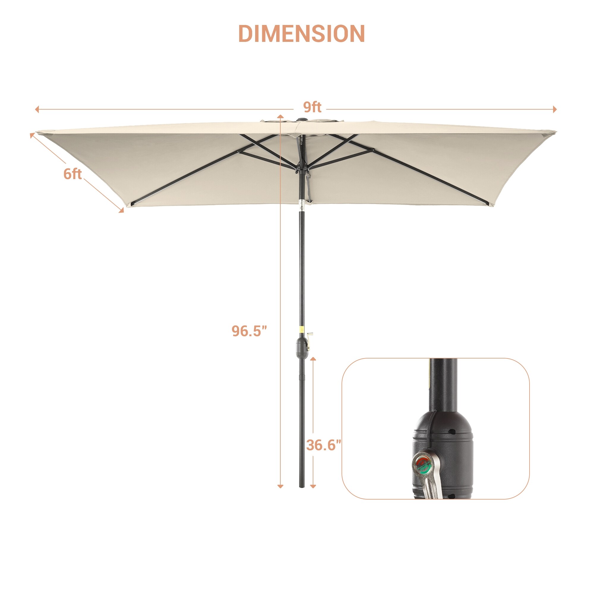 ACEGOSES LW-310-BG Umbrellas-2 - View #2