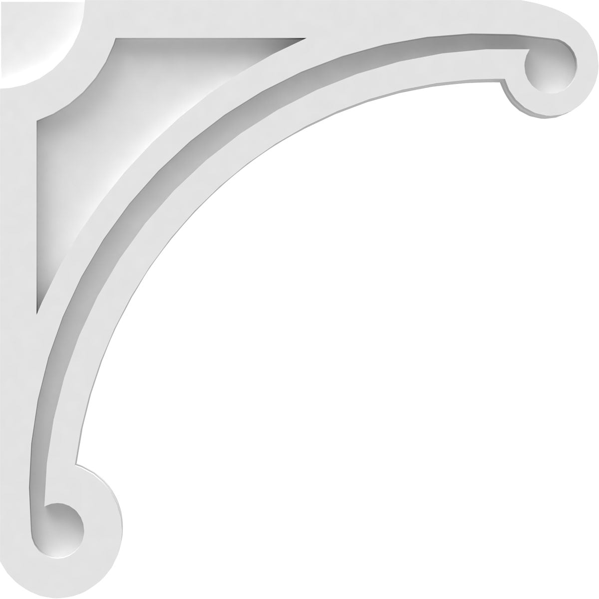 Ekena Millwork CORP01X22X22AH corbels - View #3