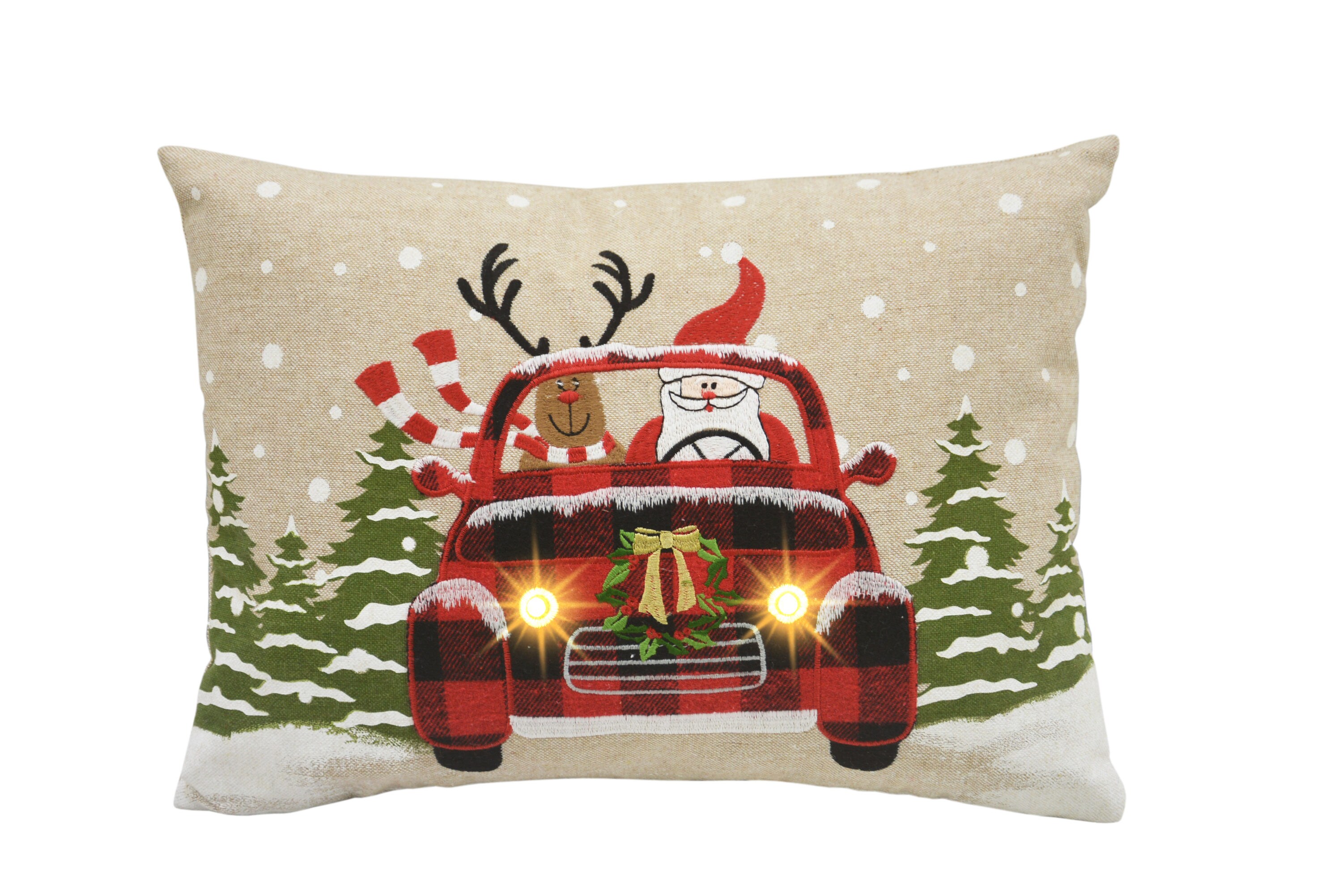 MANOR LUXE 13-in Pillow Merry Christmas Decor in the Christmas Decor ...