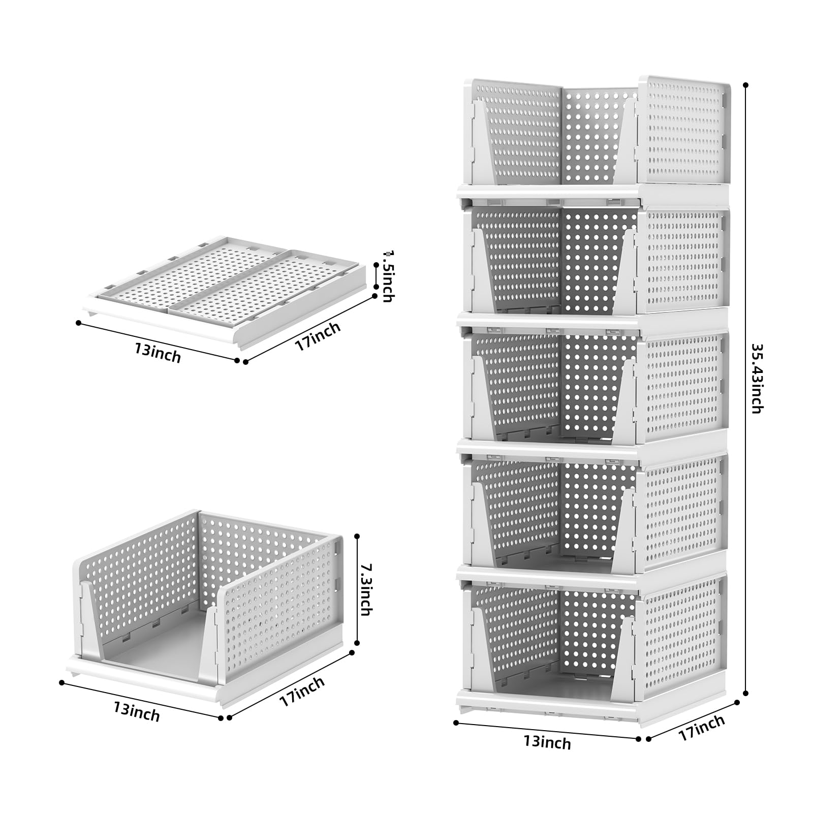 Afoxsos LAF1228C31 Wire-Shelves - View #5
