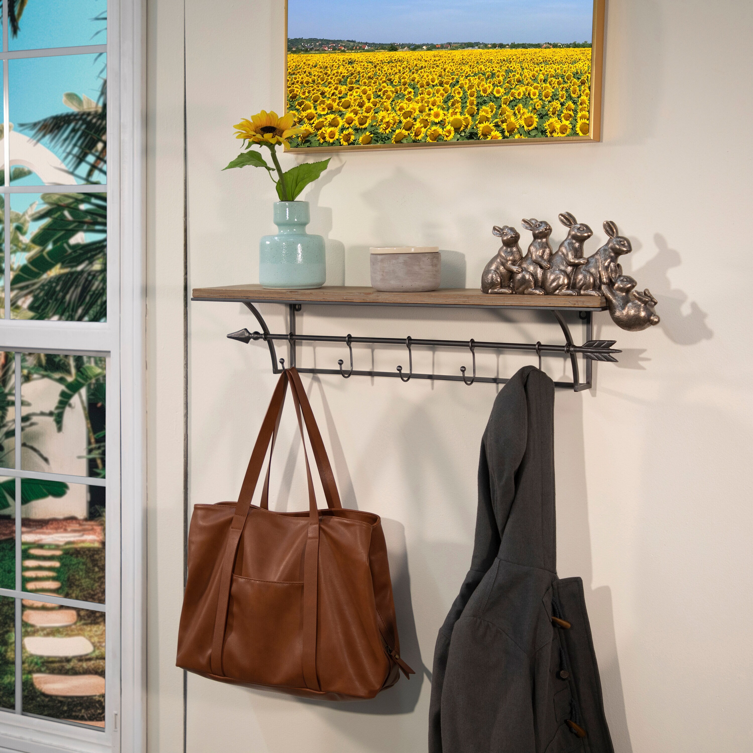 Sagebrook Home 13004-05 Bronze Polyresin Modern Figurine