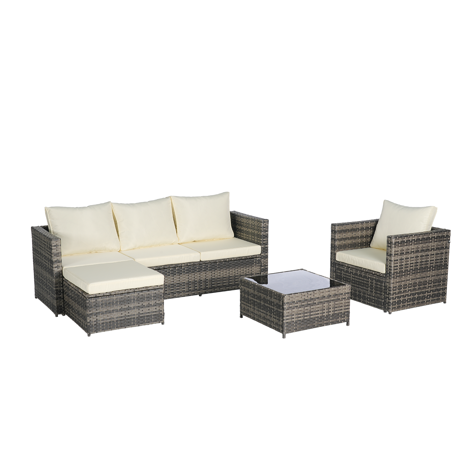 Mondawe MA-GCS387-7 Patio-Conversation-Sets - View #4