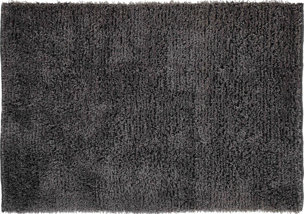 Chesapeake Merchandising 79211 Microfiber Shag Rug 7 x 9 (ft) Polyester Grey Rectangular Indoor Solid Area rug