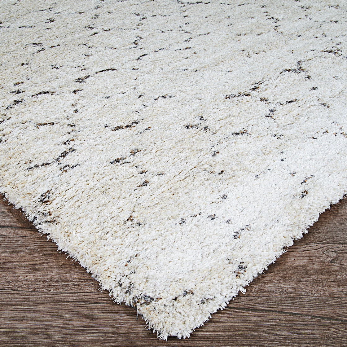 Bromley Multicolor Shag Wool Blend 2' x 3'11" Area Rug