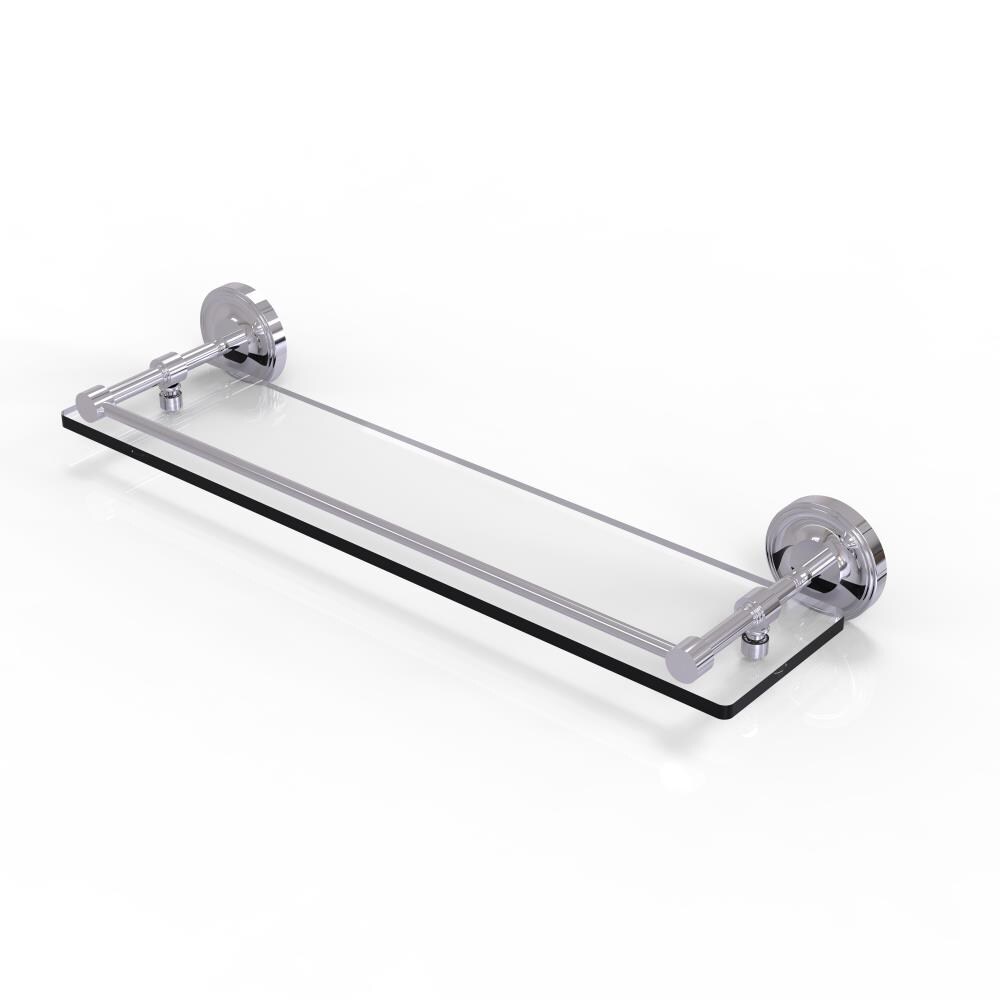 Allied Brass PRBP-1/22-GAL-PC Prestige Regal Polished Chrome Wall mount Bathroom Shelf ( 22-in x 3-in x 5-in )