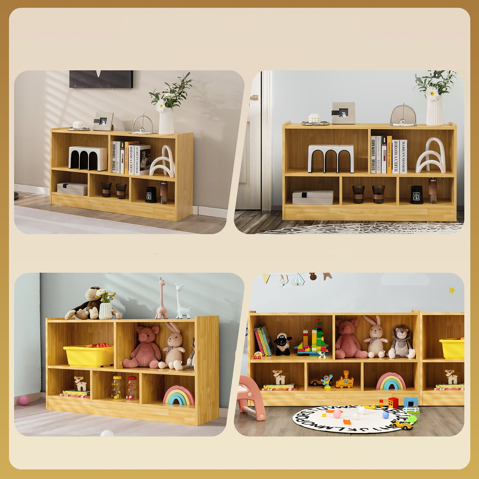 Goplus LWS00448 Kids-Bookcases - View #6