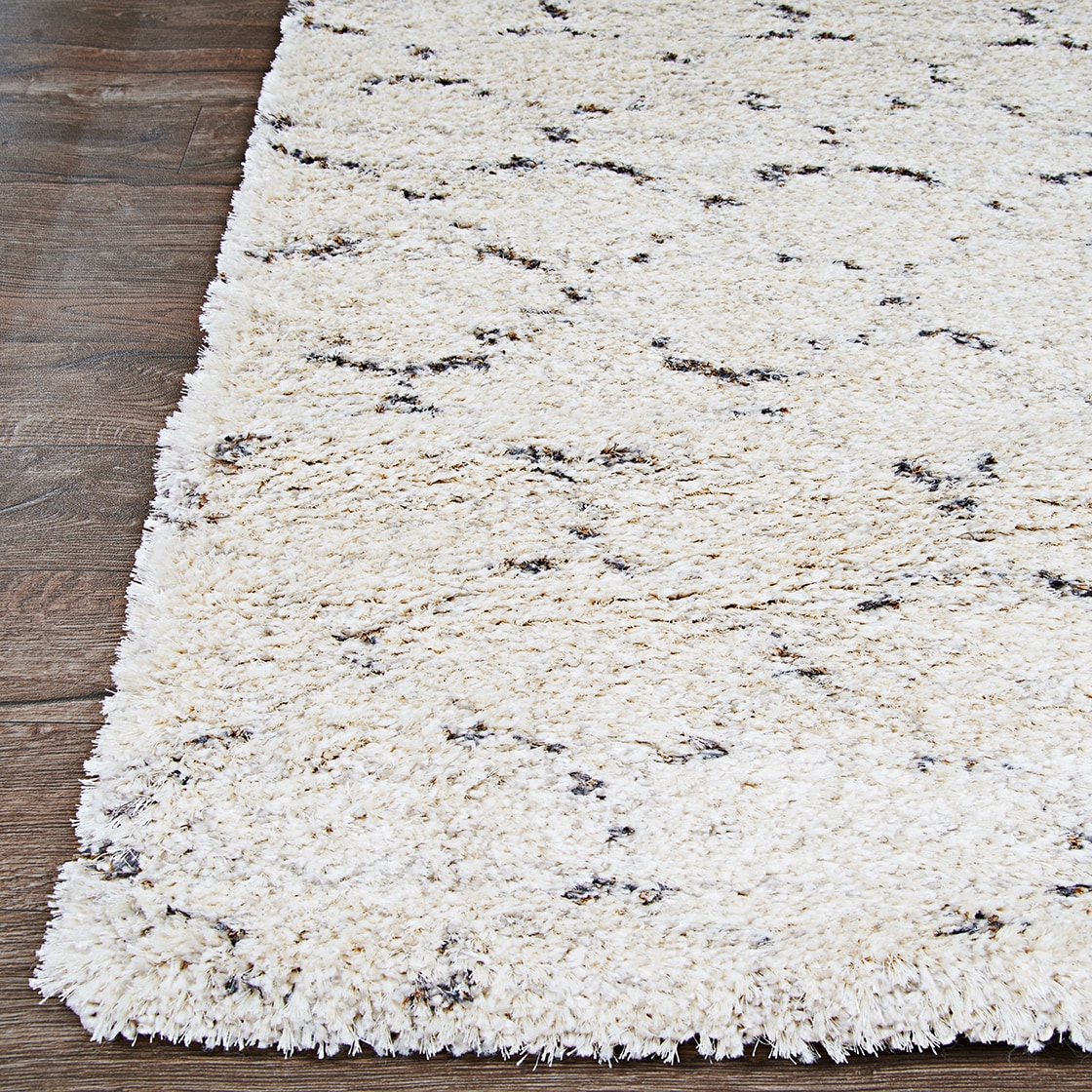 Bromley Multicolor Shag Wool Blend 2' x 3'11" Area Rug