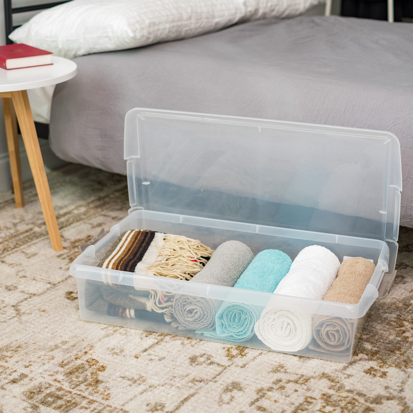 IRIS 585158 Plastic-Storage-Totes - View #6