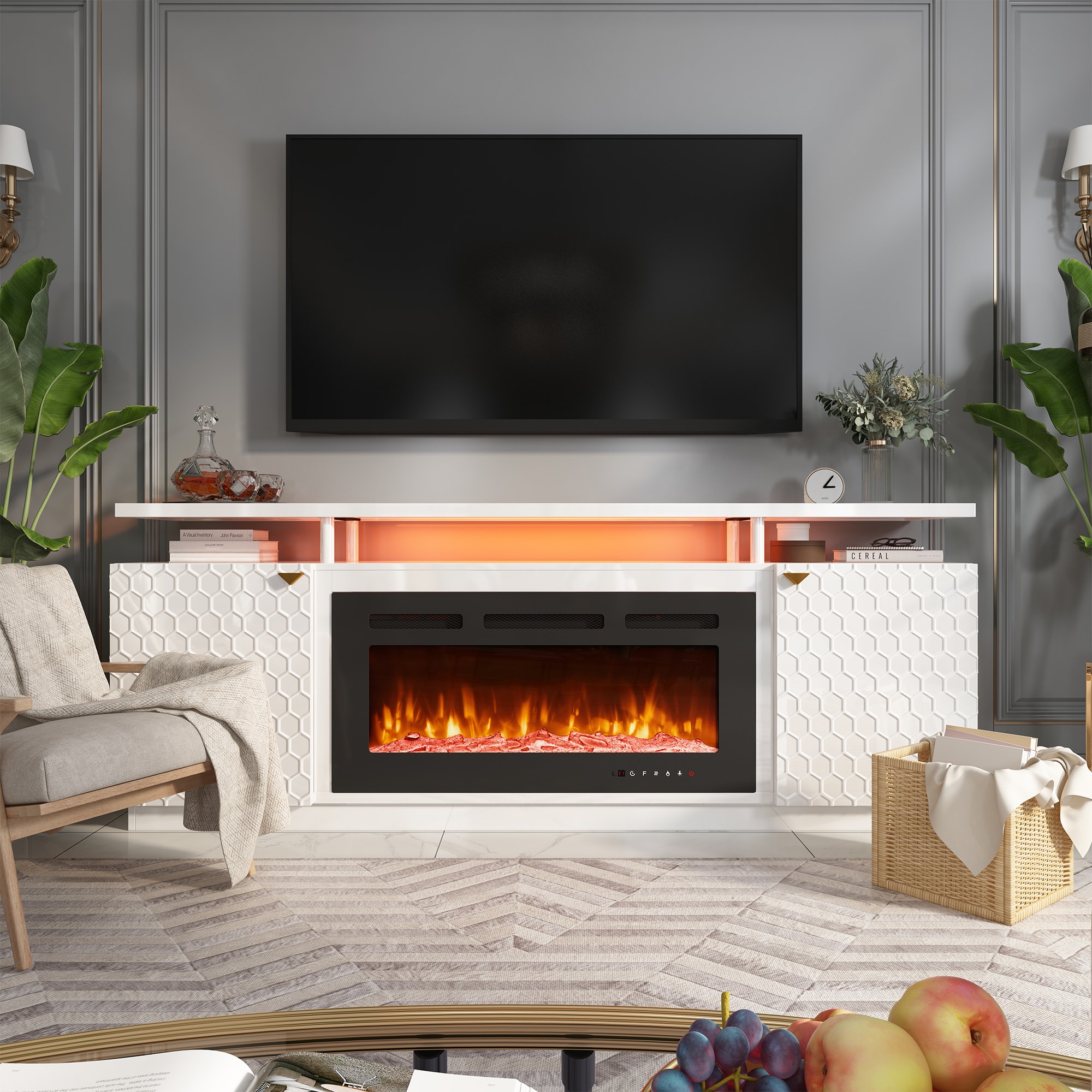 Clihome CL-IF1336TV1DD Electric-Fireplaces - View #4