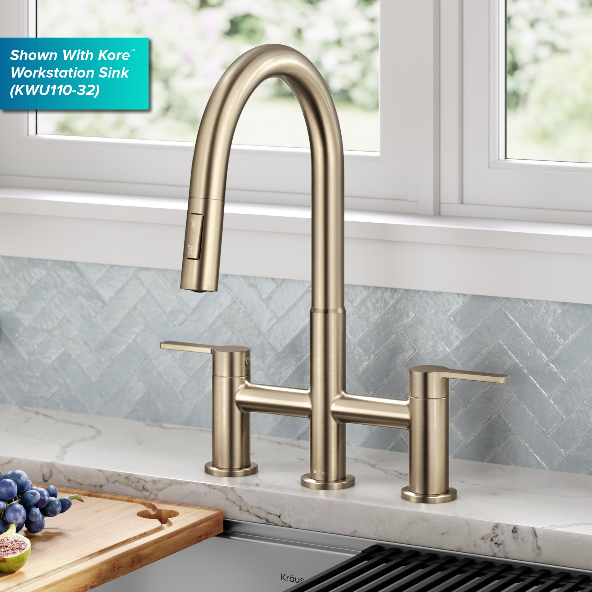 Kraus KPF-3122SFACB Kitchen-Faucets - View #2