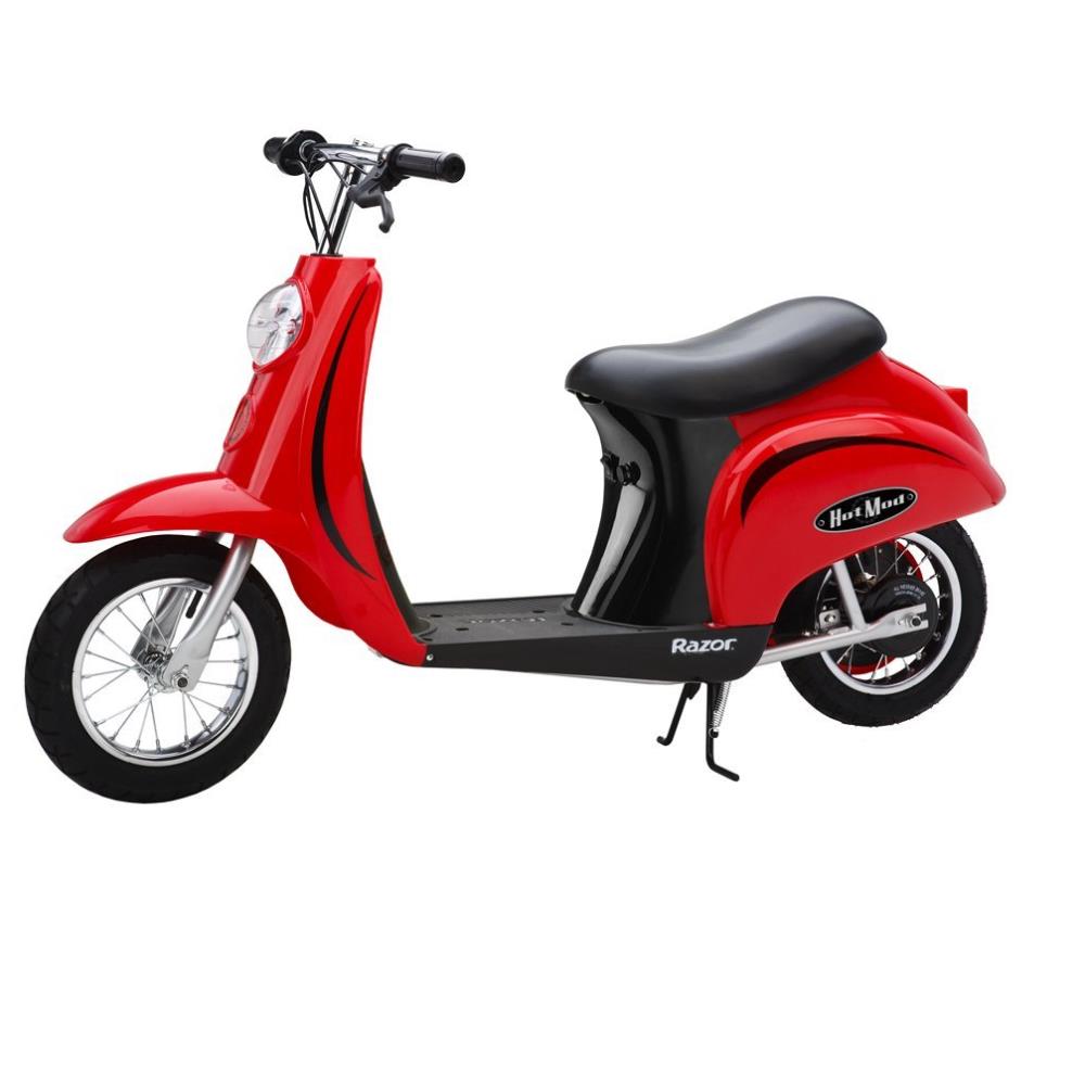 Razor Pocket Mod 24V Electric (Red) and Youth Sport Helmet (Black) in the Scooters department at Lowes.com