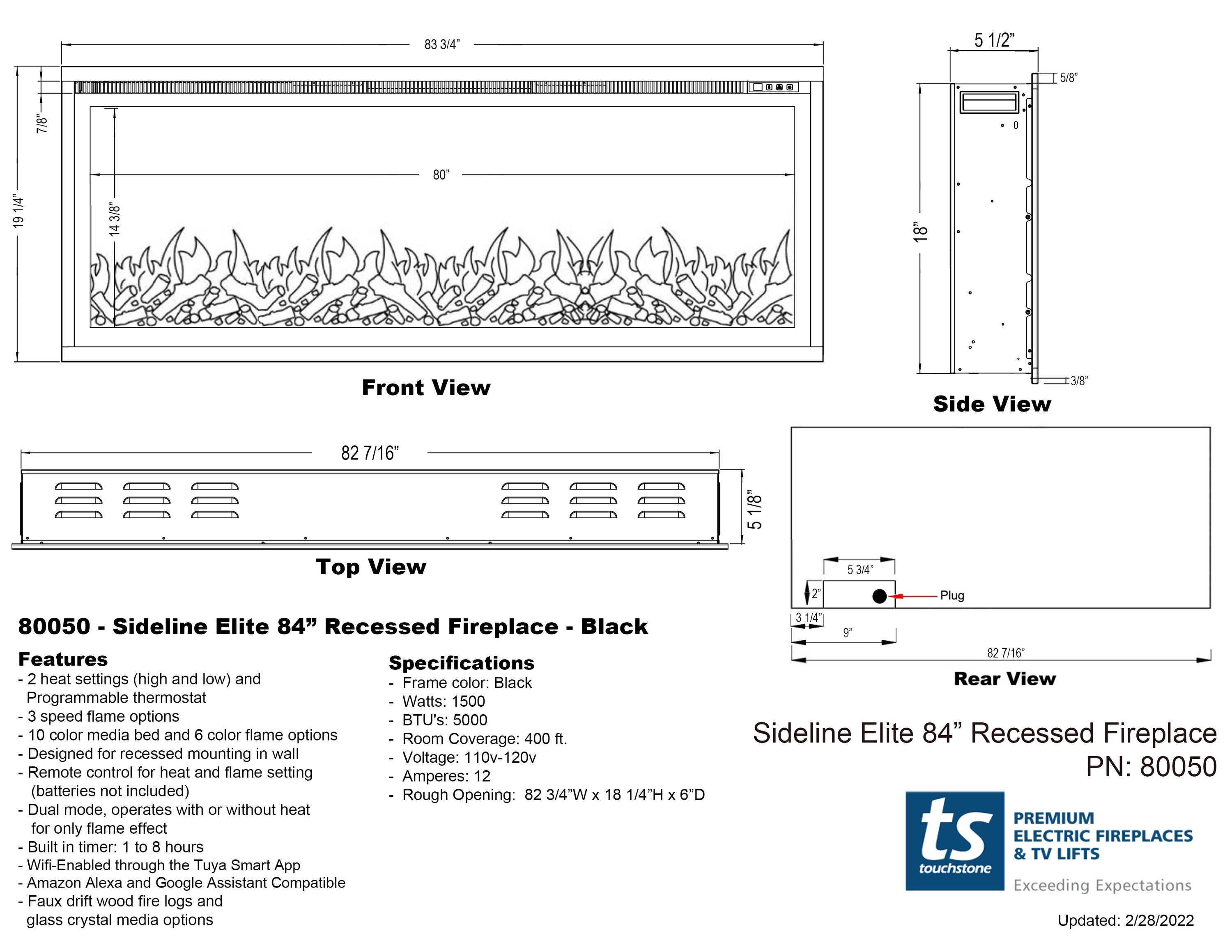 Touchstone 80050 Electric-Fireplaces - View #8