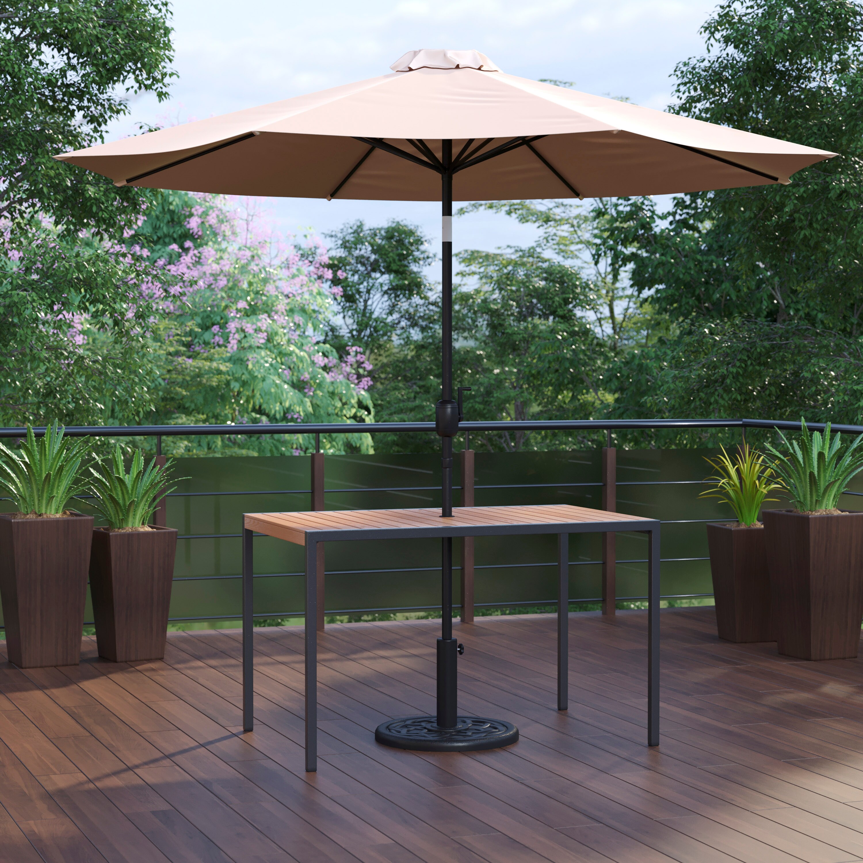 Flash Furniture 840196339146 Patio-Tables - View #2
