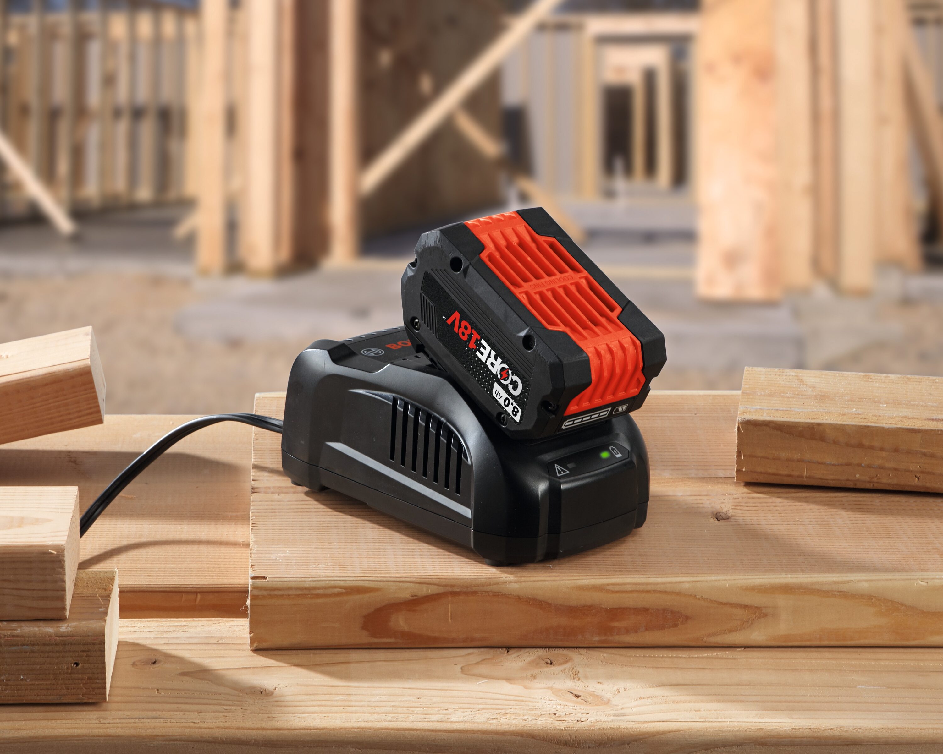 Bosch 18-V 8 Amp-Hour; Lithium-ion Battery Charger (Charger Included) in  the Power Tool Batteries & Chargers department at
