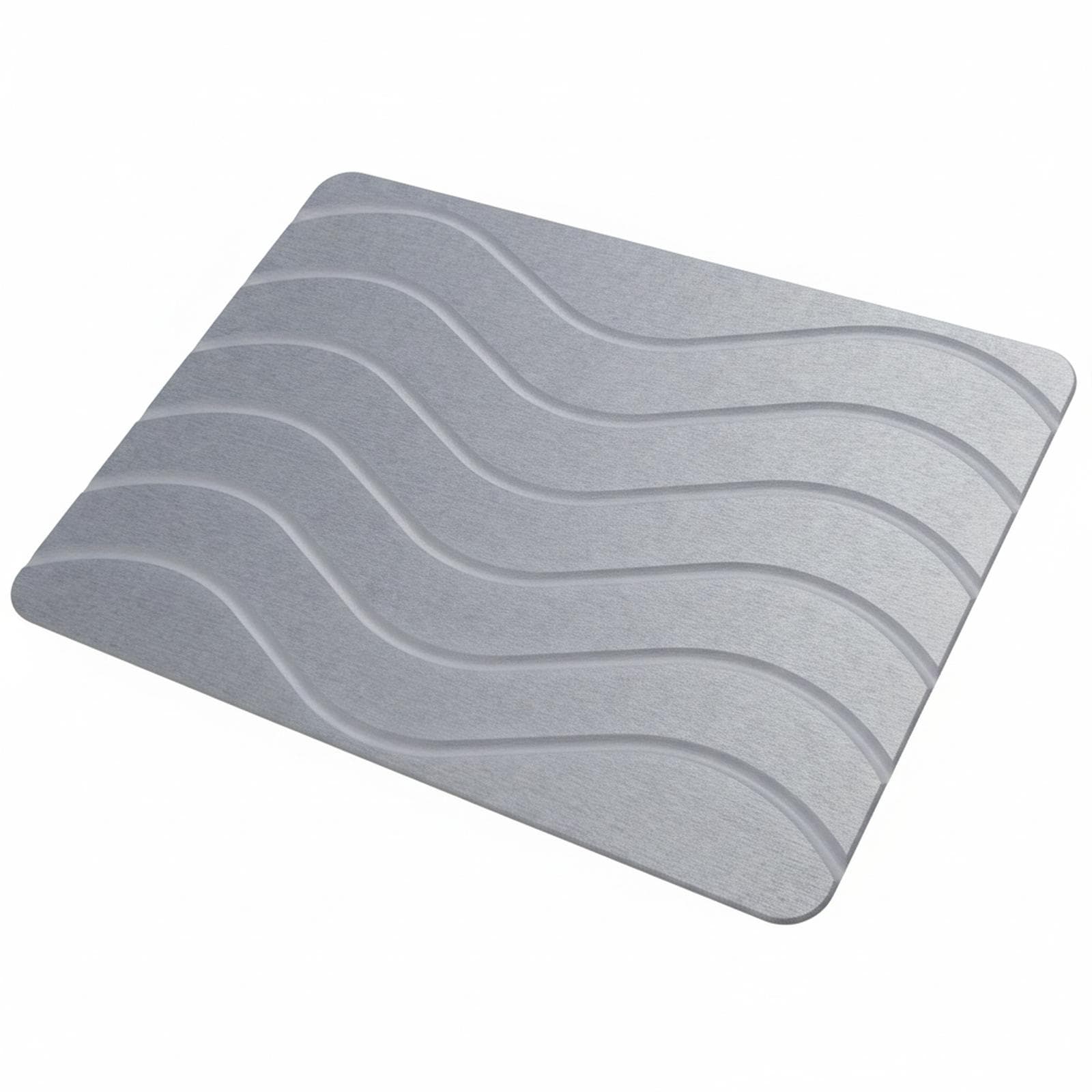 Paradigms Interiors Absorbent Stone Bath Mat Diatomaceous Earth Non-slip Water Absorbing Quick-drying Easy To Clean Multipurpose