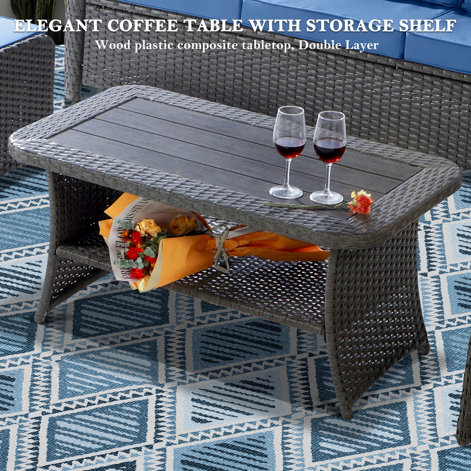 NOBLEMOOD LS-2031BU Patio-Conversation-Sets - View #2