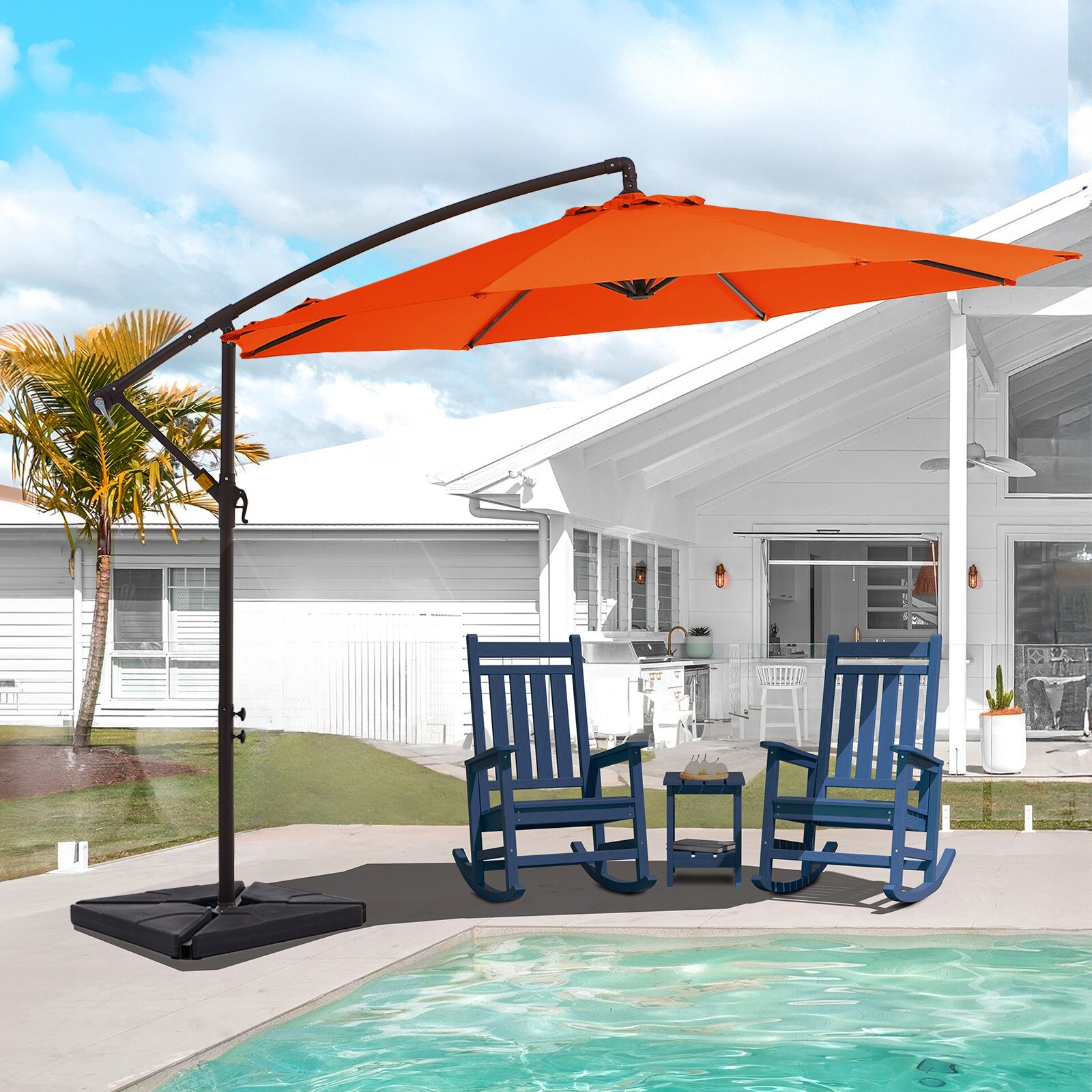 JEAREY JE-SXJS+DDSD-10FT-OR Umbrellas-2 - View #7