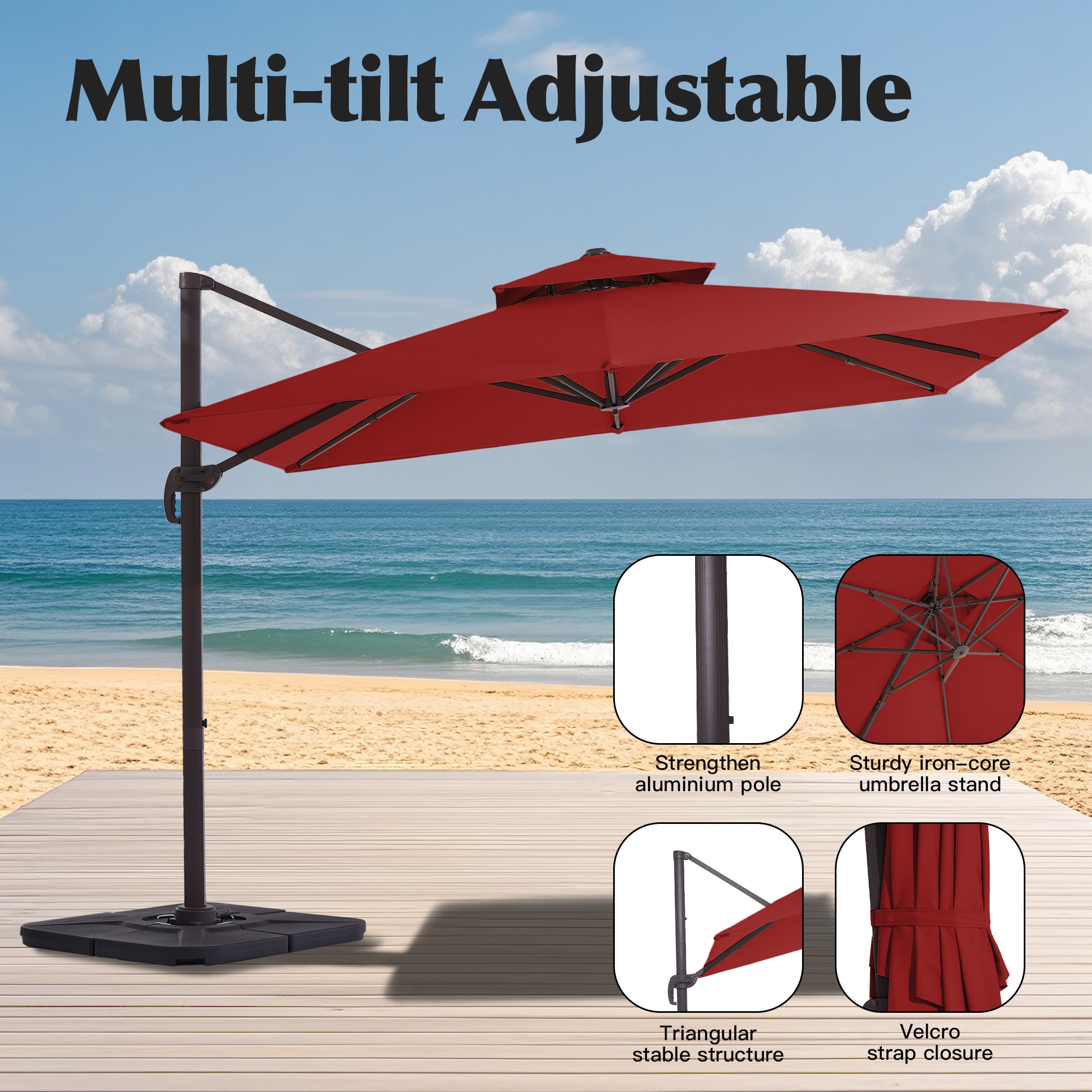 VOUA SAF-HEC3JY-NV Umbrellas-2 - View #4