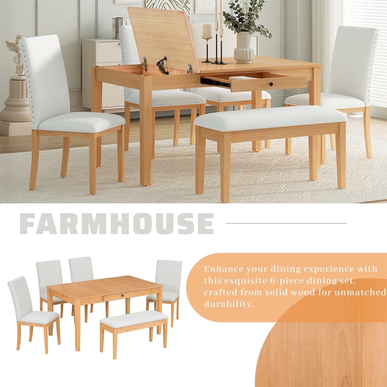 Mondawe MD-TP37AAD Dining-Sets - View #4