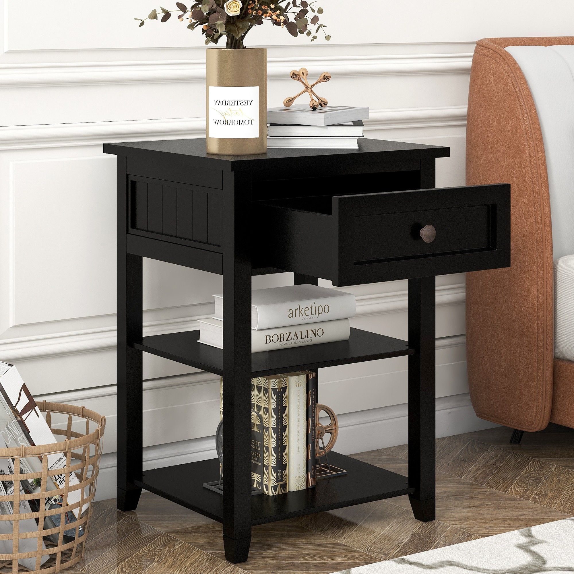 29 store tall nightstand