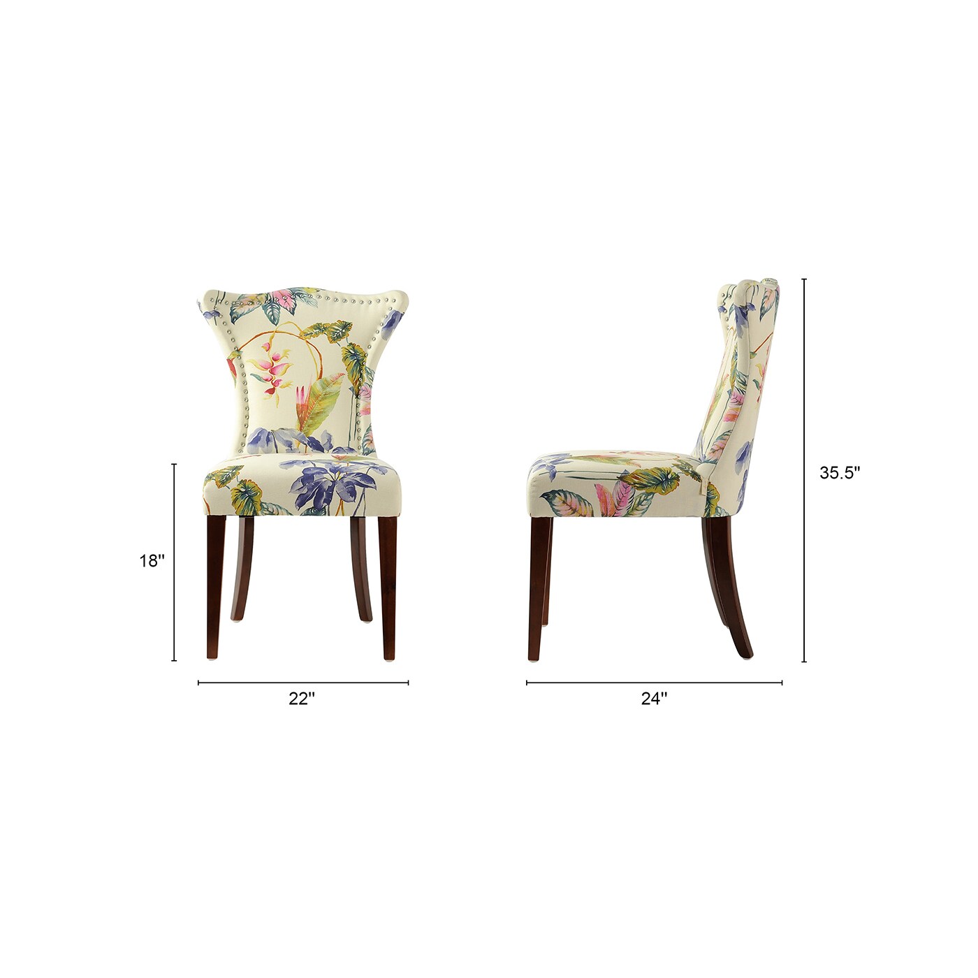 Jennifer Taylor Home 2453-804 Dining-Chairs - View #7