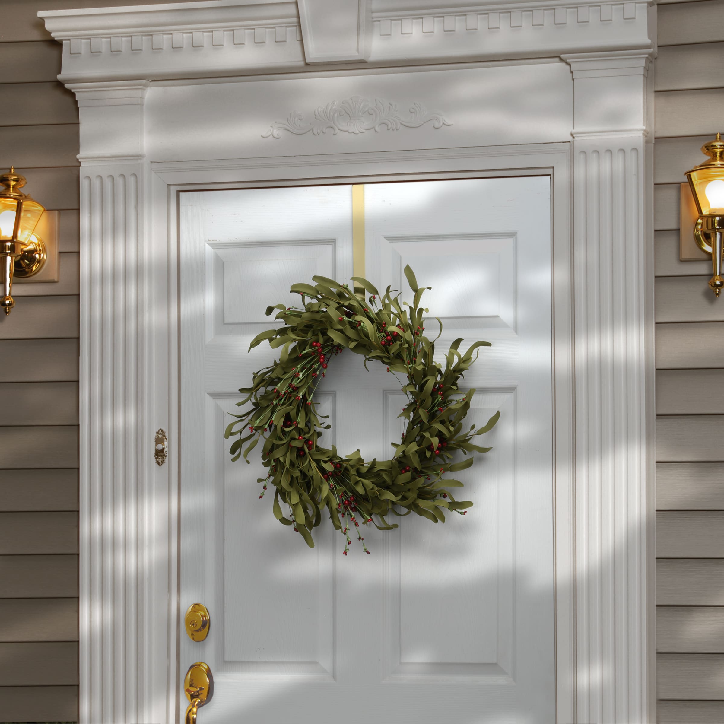 National Tree Company 2-ft 22-in Harvest Artificial Wreath in the Fall ...