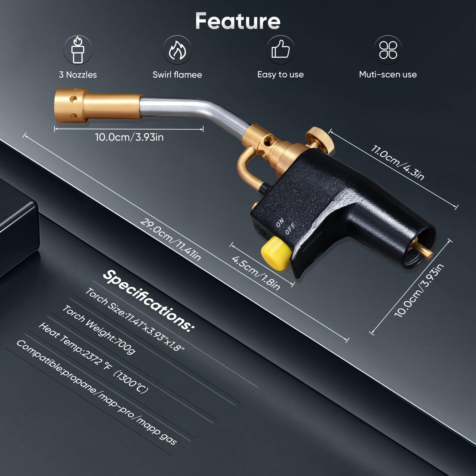 Justincity LJT0813P202 Torch-Cylinders - View #3