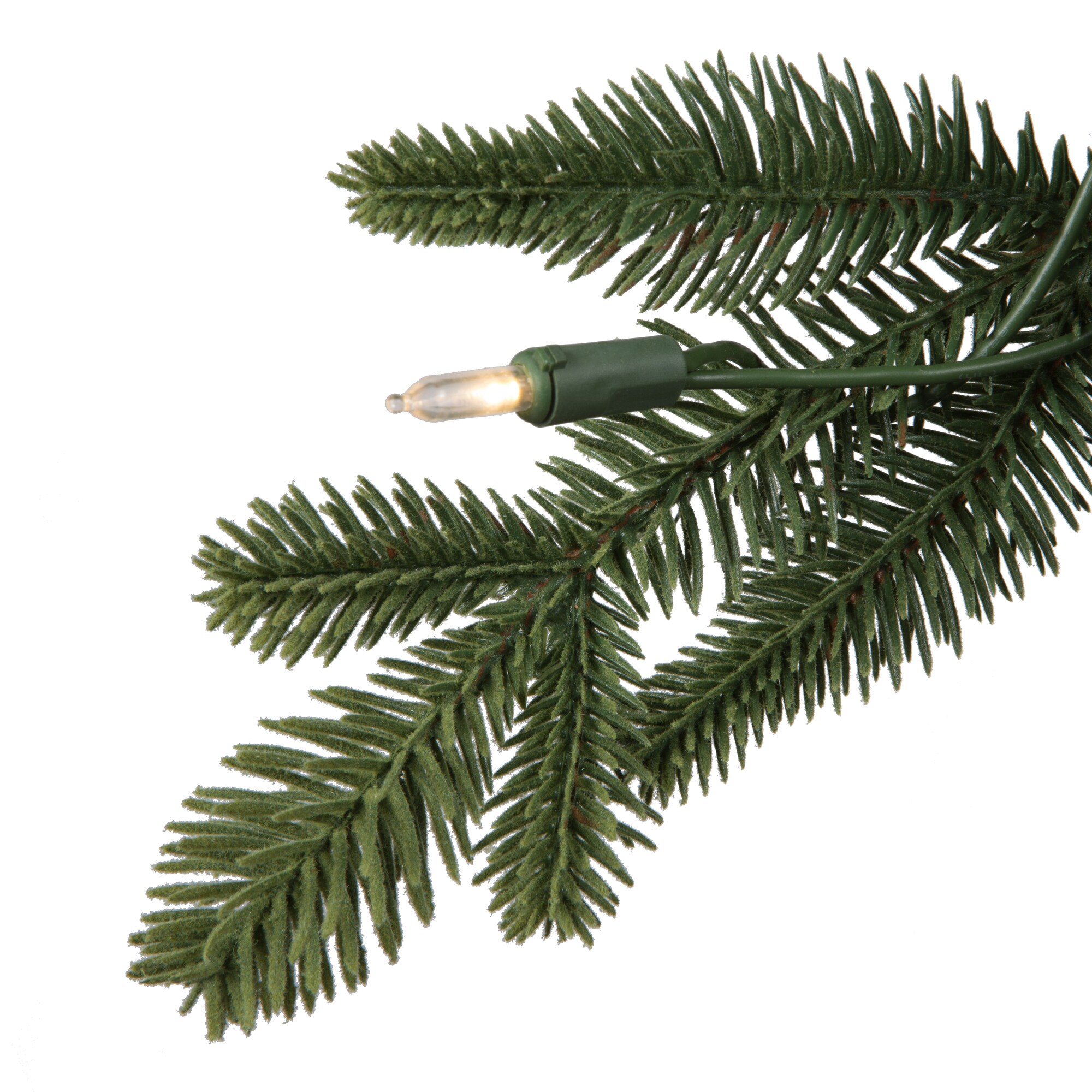 Vickerman 36-in Green Indoor Hanging Fir Artificial Garland In The ...