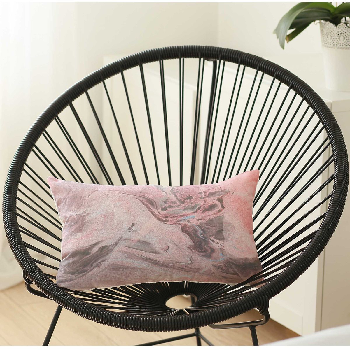 HomeRoots 355583 Josephine 20-in x 12-in Pink Indoor Decorative Cover