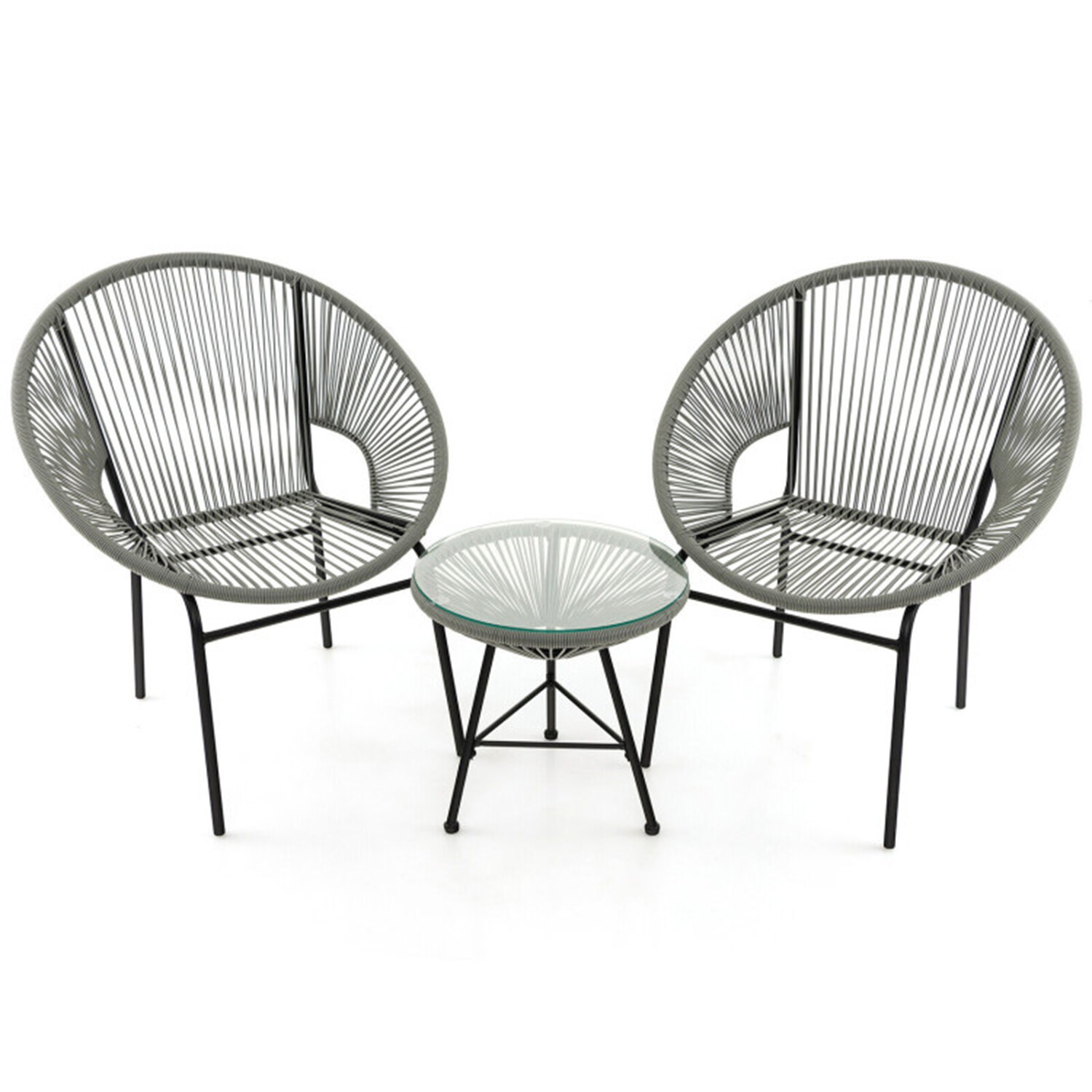 Mondawe MO-HW66981GR Patio-Conversation-Sets - View #3