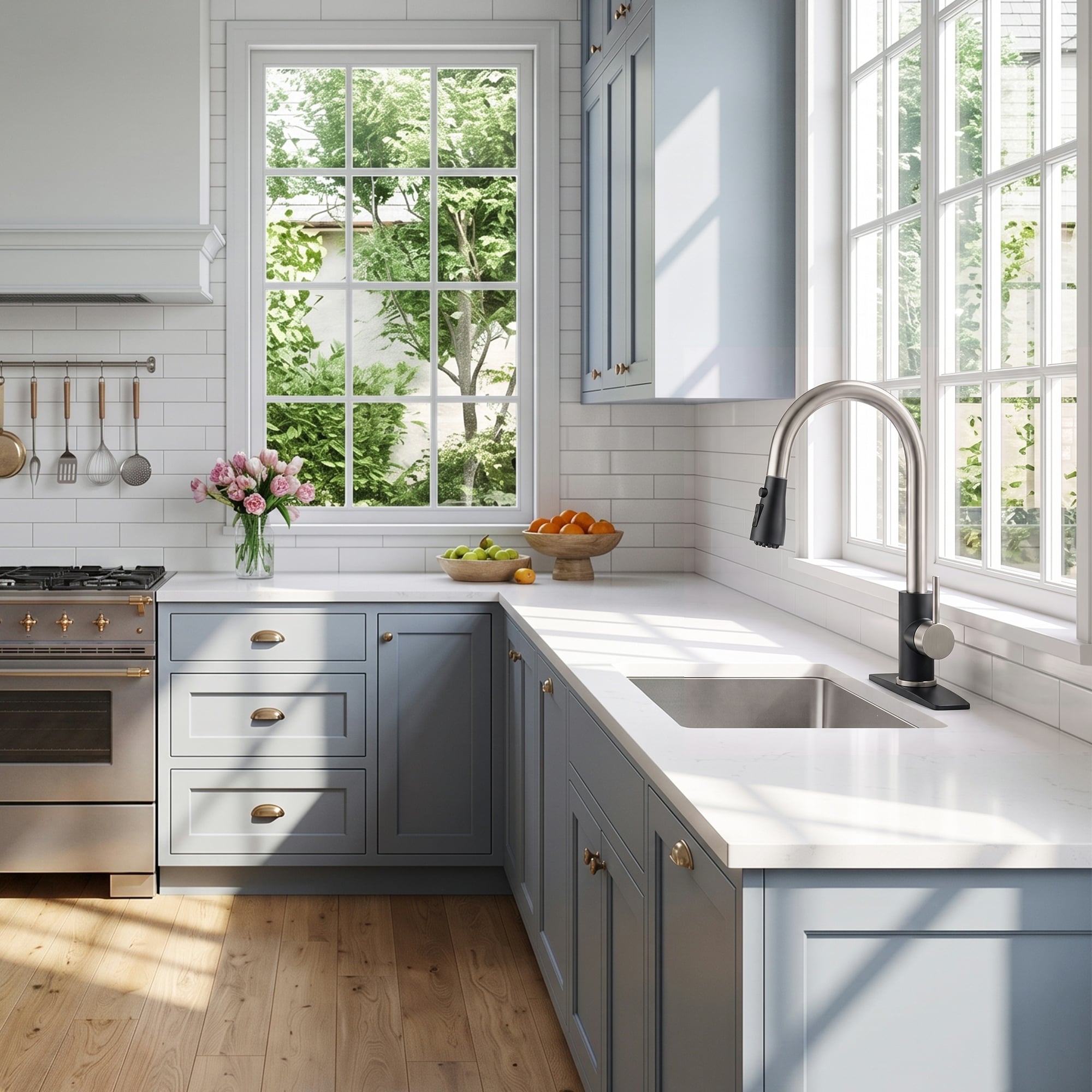 FORIOUS LL003BL Kitchen-Faucets - View #9