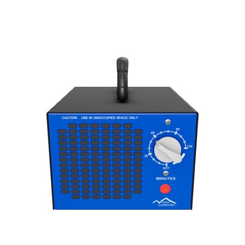 New Comfort Ozone Generator 1 Speed Blue Non HEPA and Uv Air Purifier Covers 4500 sq ft in the Air Purifiers department at Lowes