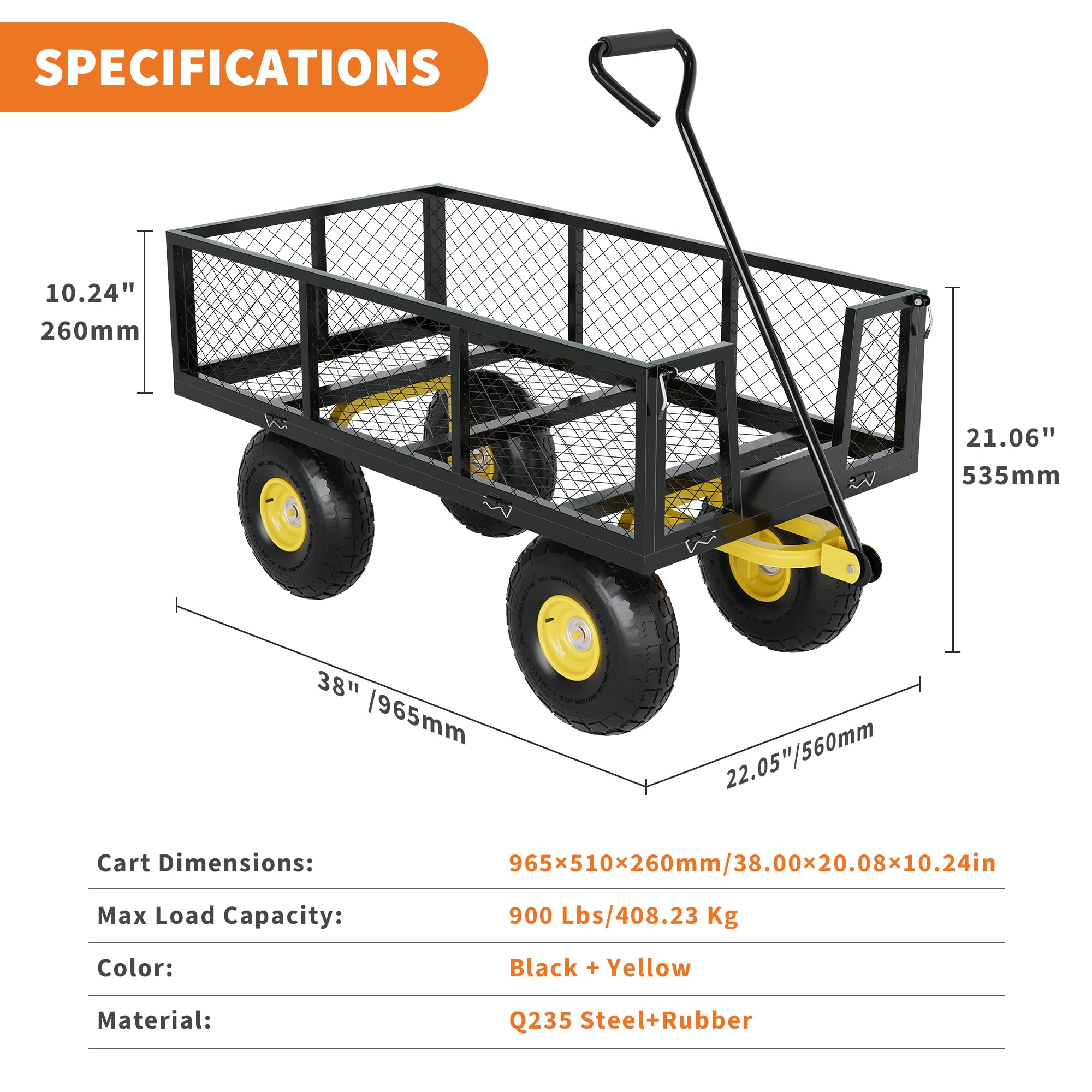DEXSO JANE-B9N2LC Plant-Caddy-Cart - View #3