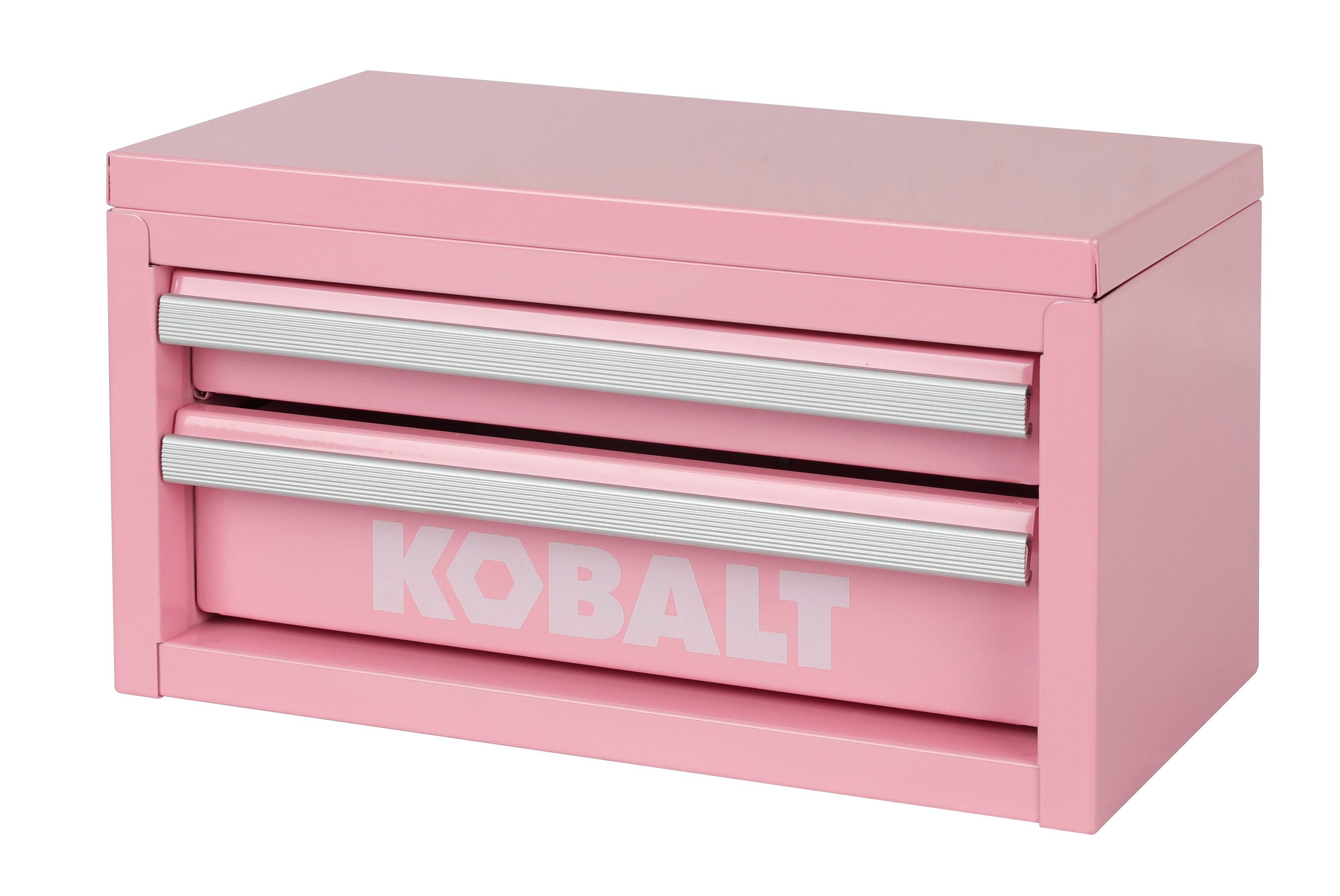 Kobalt Mini 10.83-in Friction 2-Drawer Pink Steel Tool Box in the Portable  Tool Boxes department at