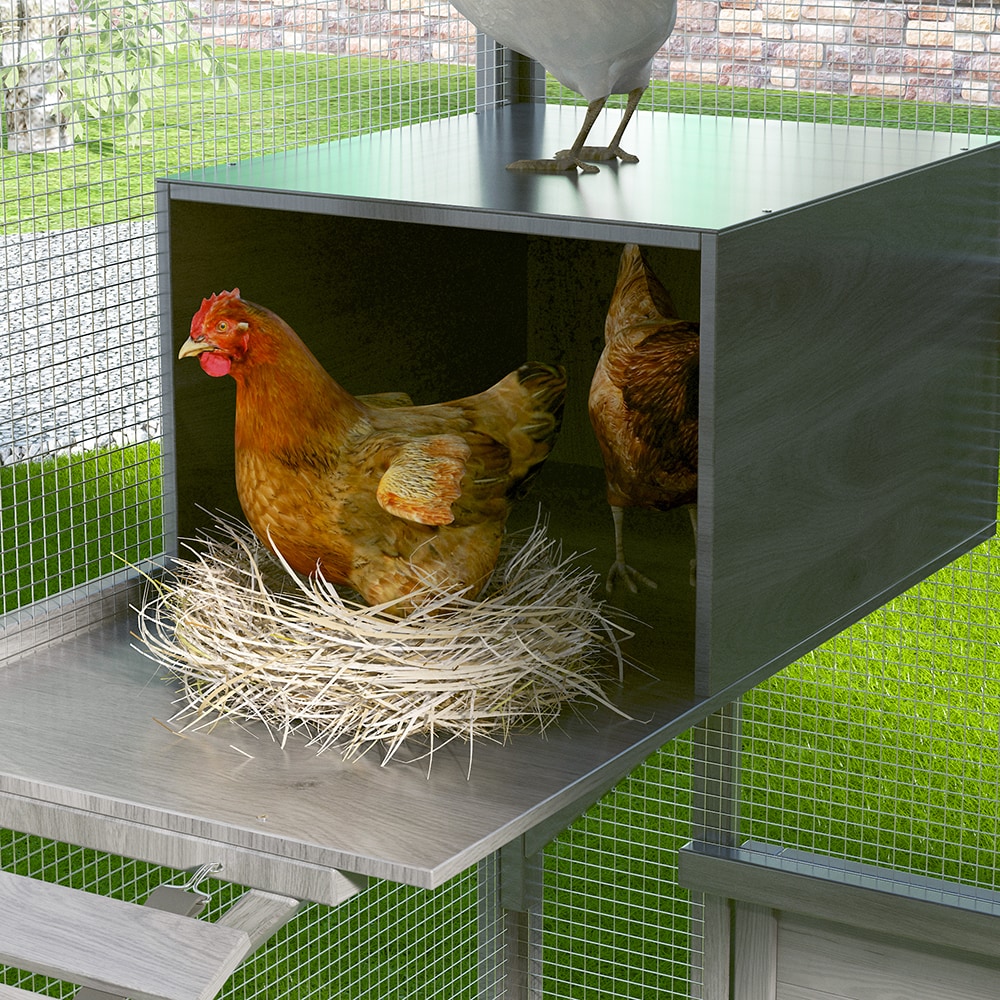 Homsee C-KF150158-03-AB Chicken-Coops-Rabbit-Hutches - View #16