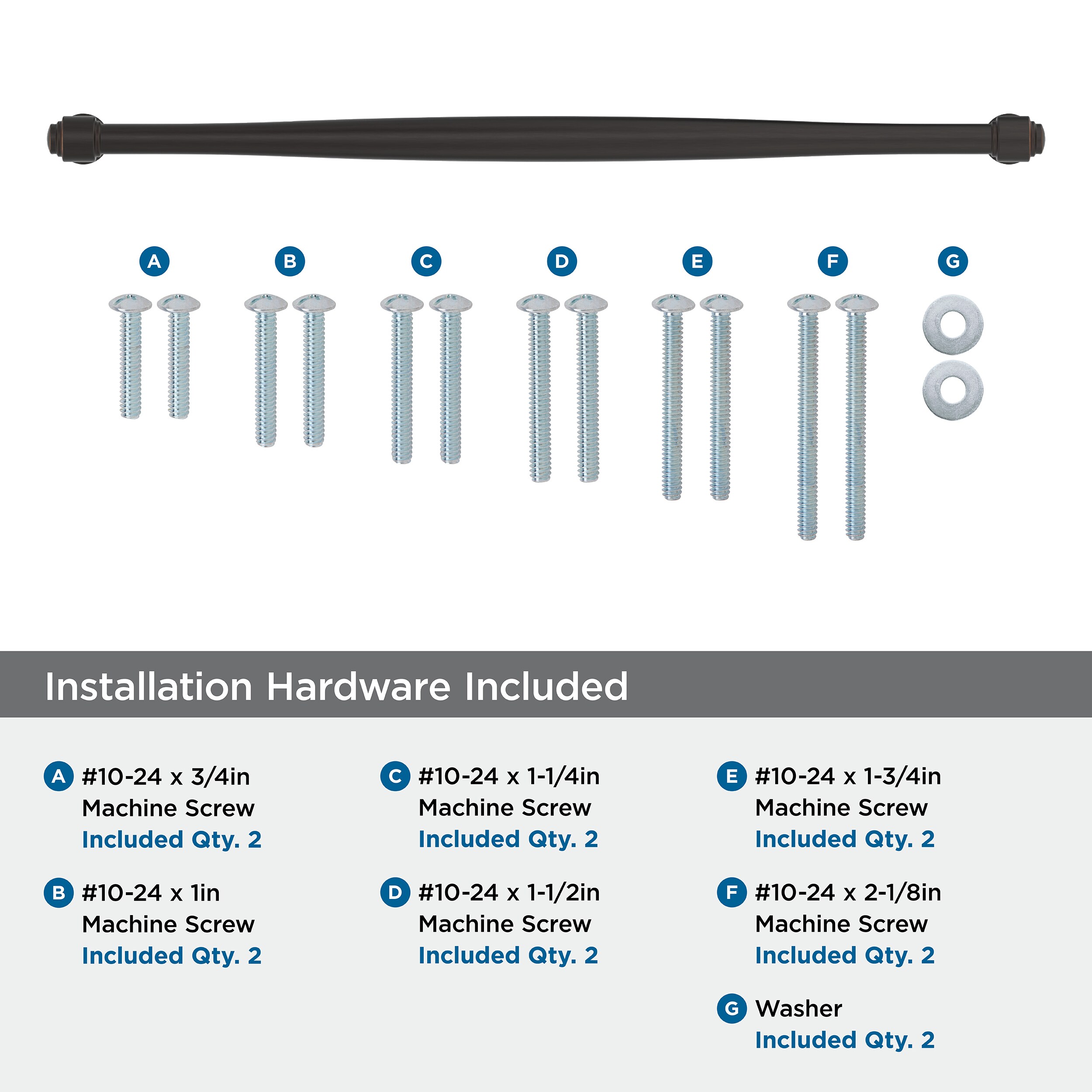 Amerock BP37730ORB Cabinet-Pulls - View #3