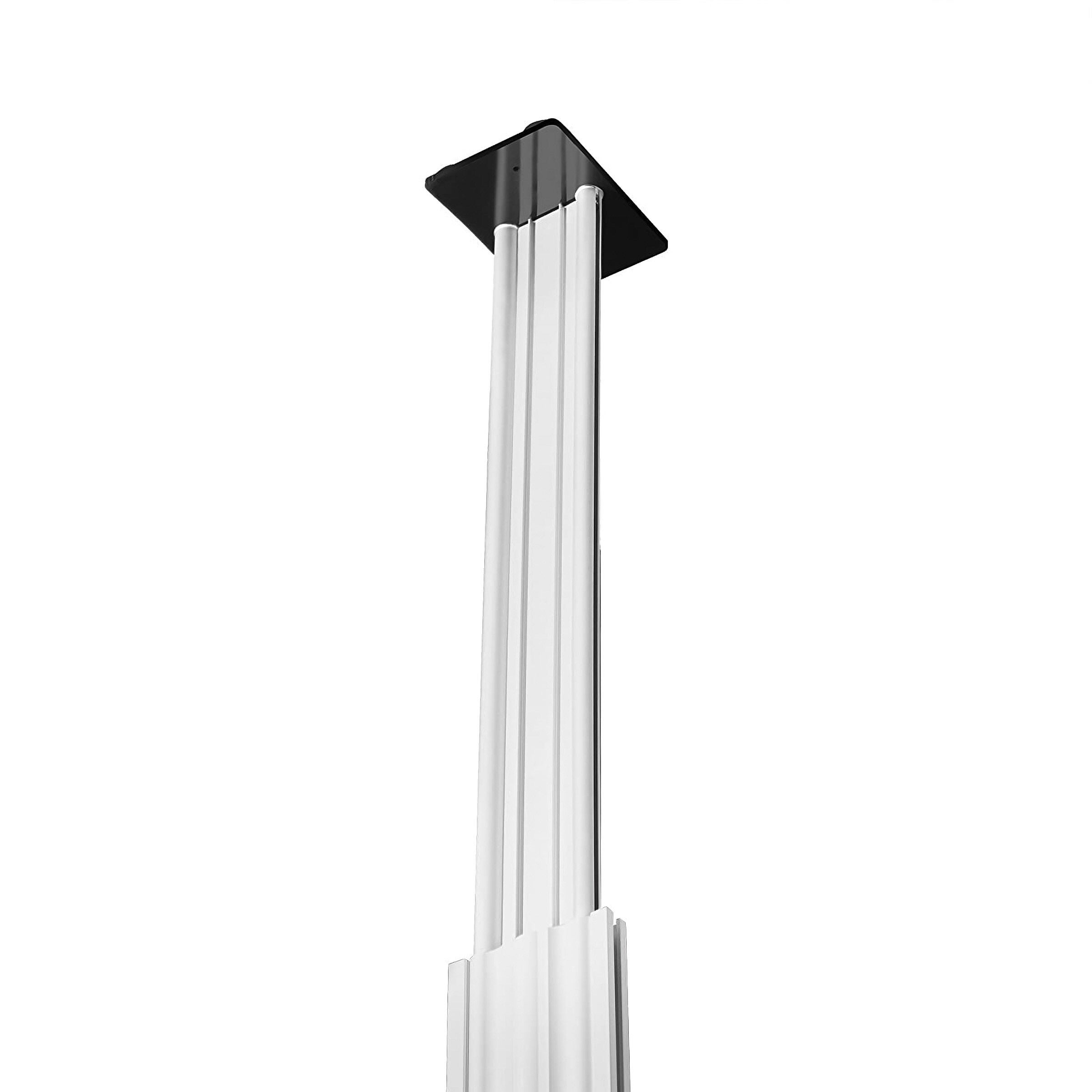 Aluminum Floor-to-Ceiling Bike Storage Rack for Two Bicycles