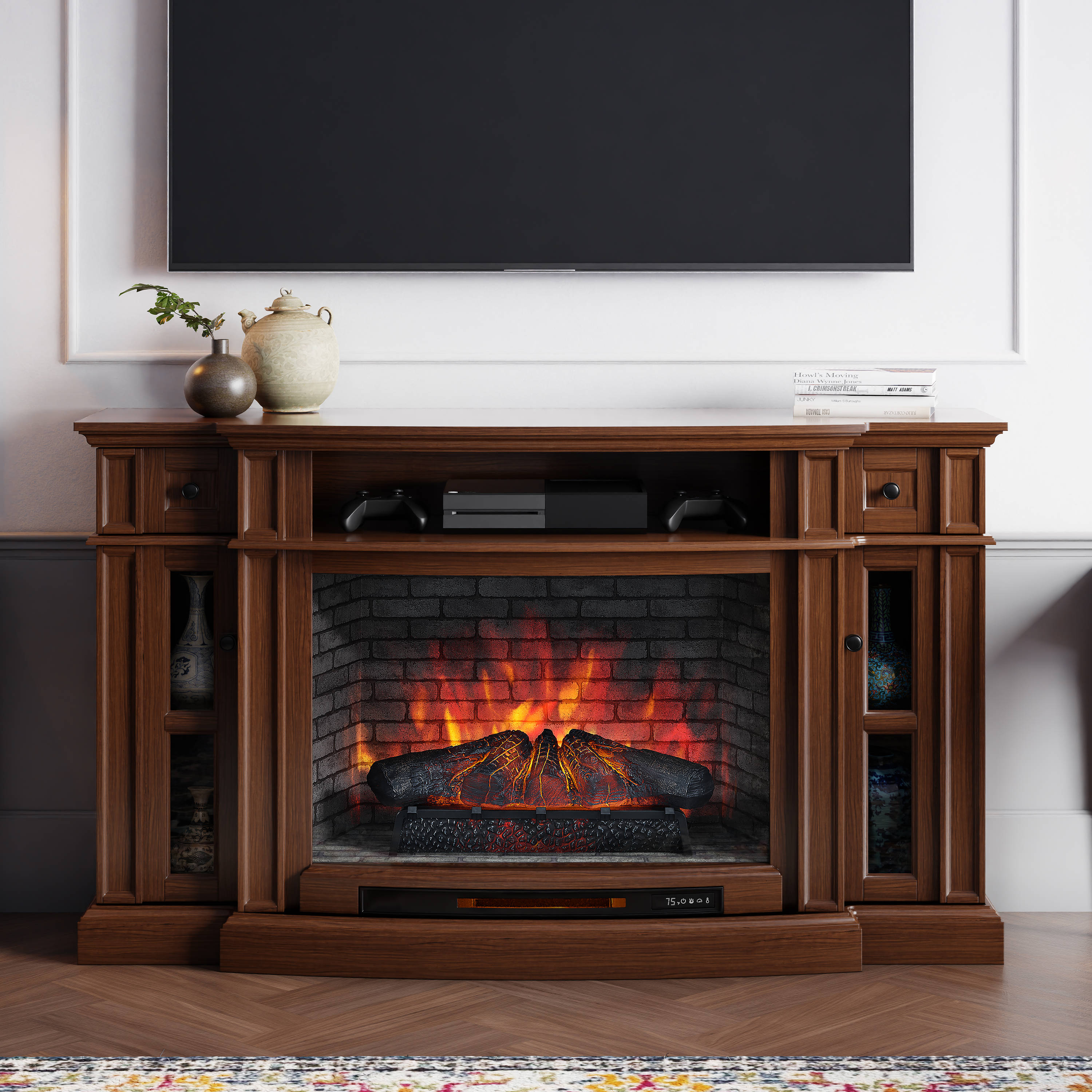 allen + roth Free standing Electric Fireplaces at