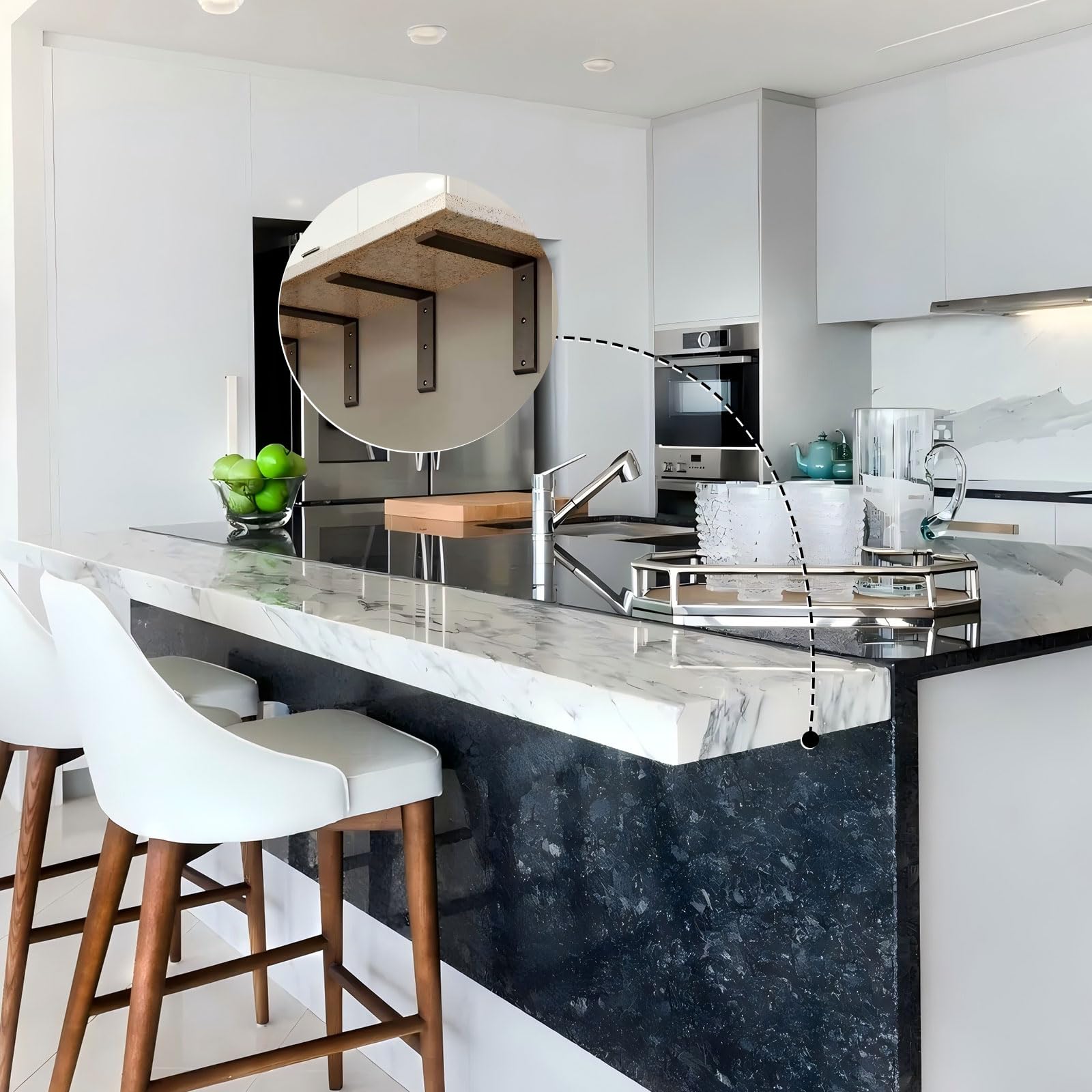 Wudkey L4-VG4H8C Instock-Laminate-Countertop-Acc - View #3