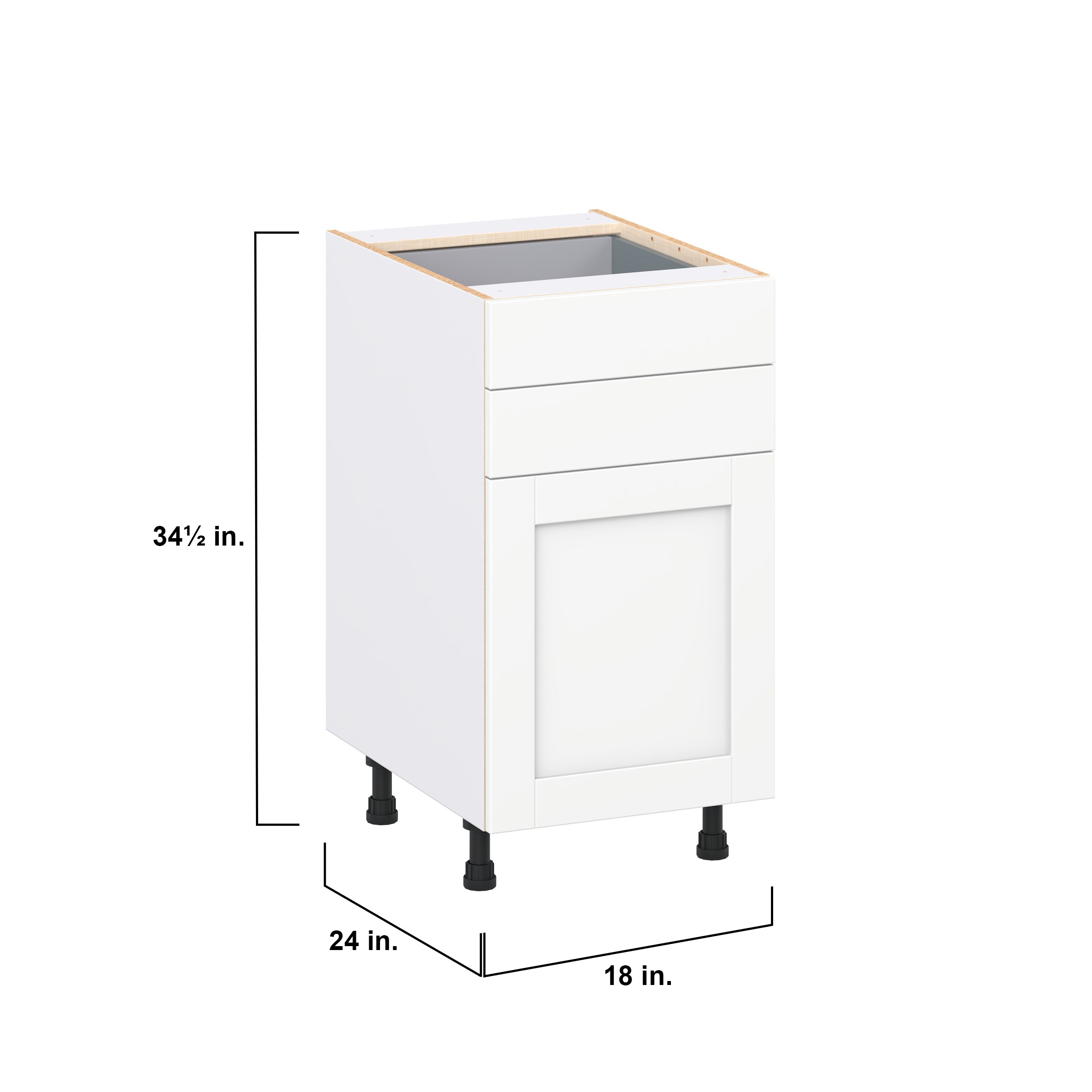 Hugo&Borg DSB18B(L/R)-RM Cabinets-Kitchen - View #4