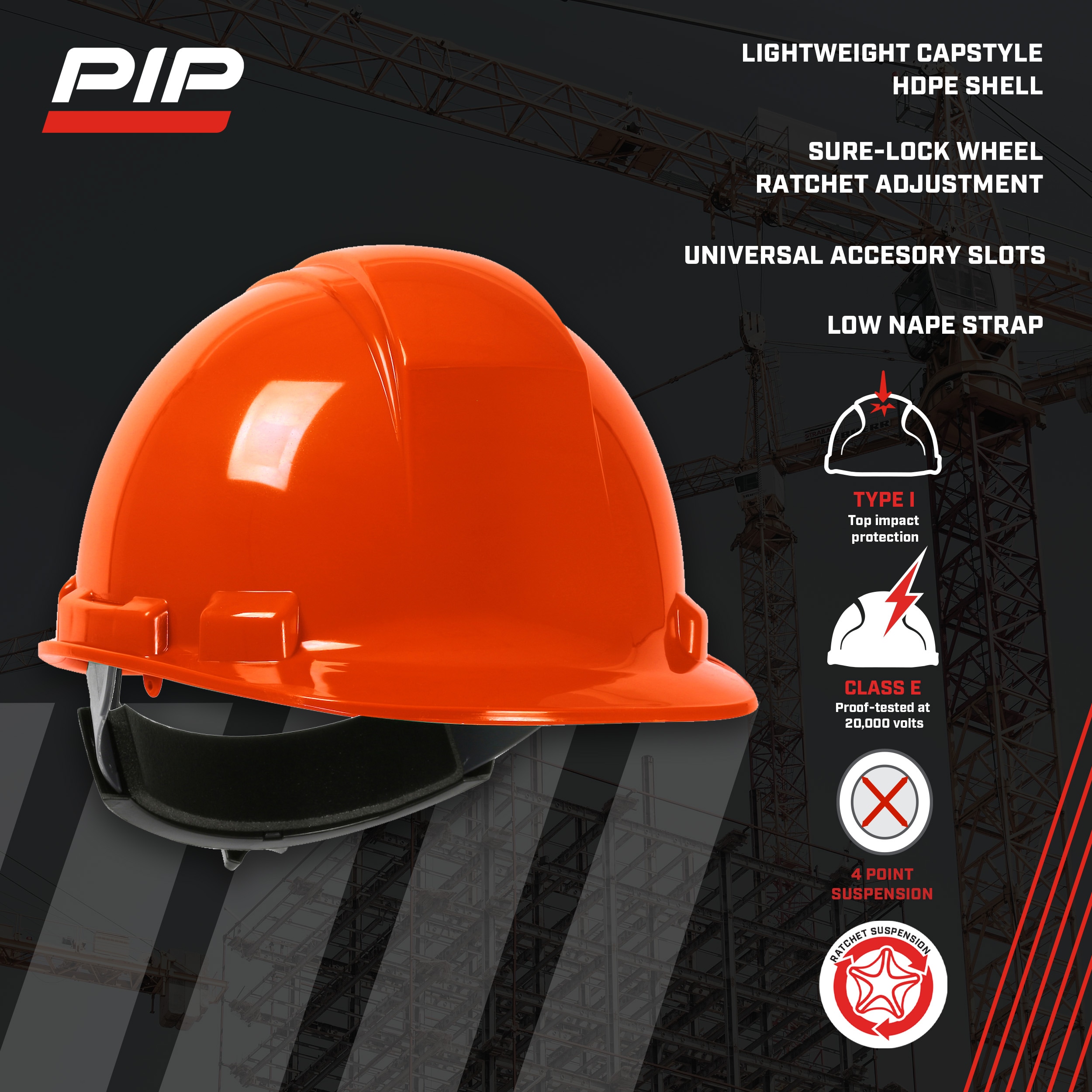 Dynamic 280-HP241R-31 Safety-Hats - View #2