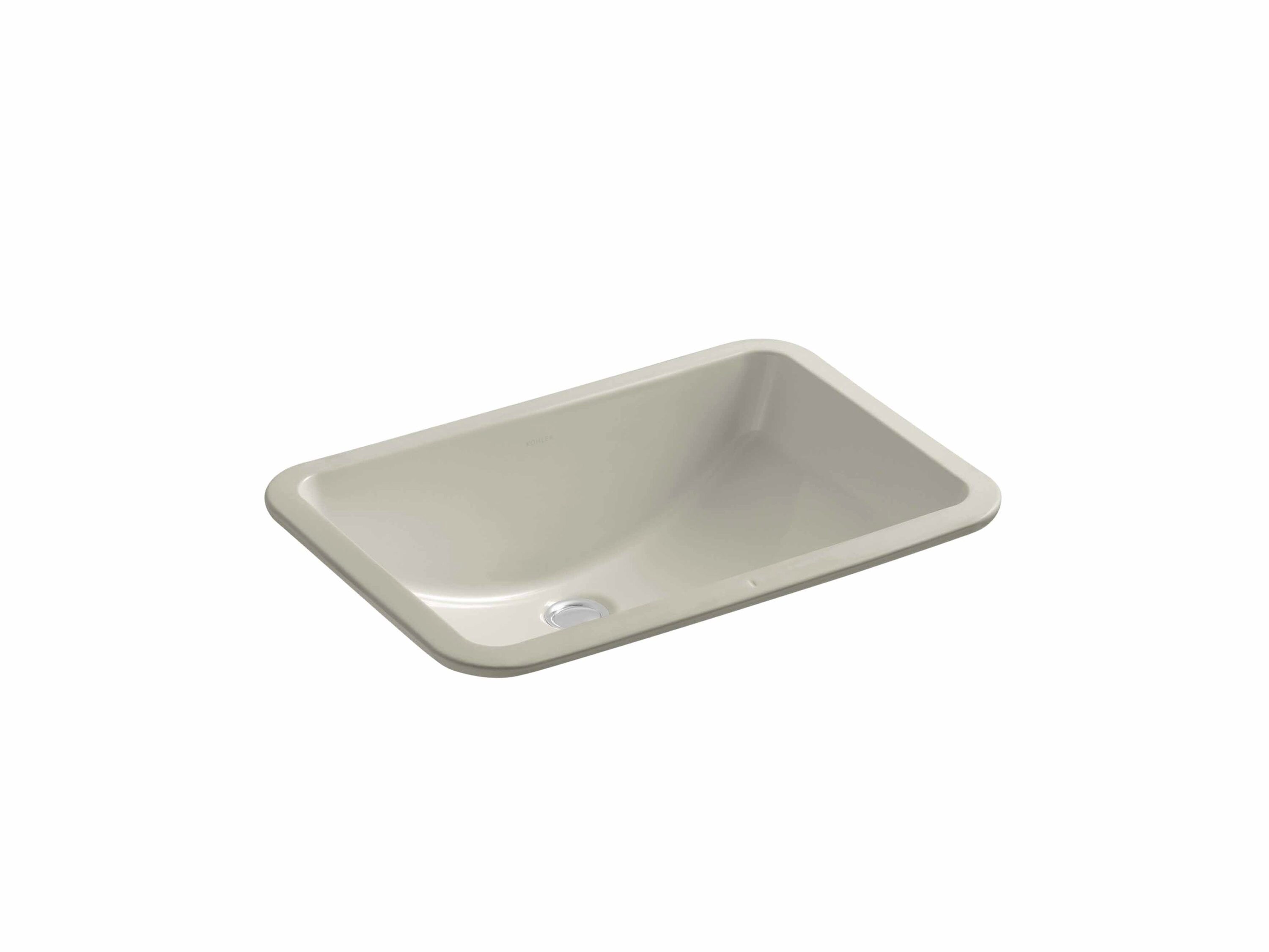 KOHLER 2214-G9 Ladena Vitreous china Undermount Rectangular Sandbar Bathroom Sink ( 20.875-Inches x 14.375-Inches )